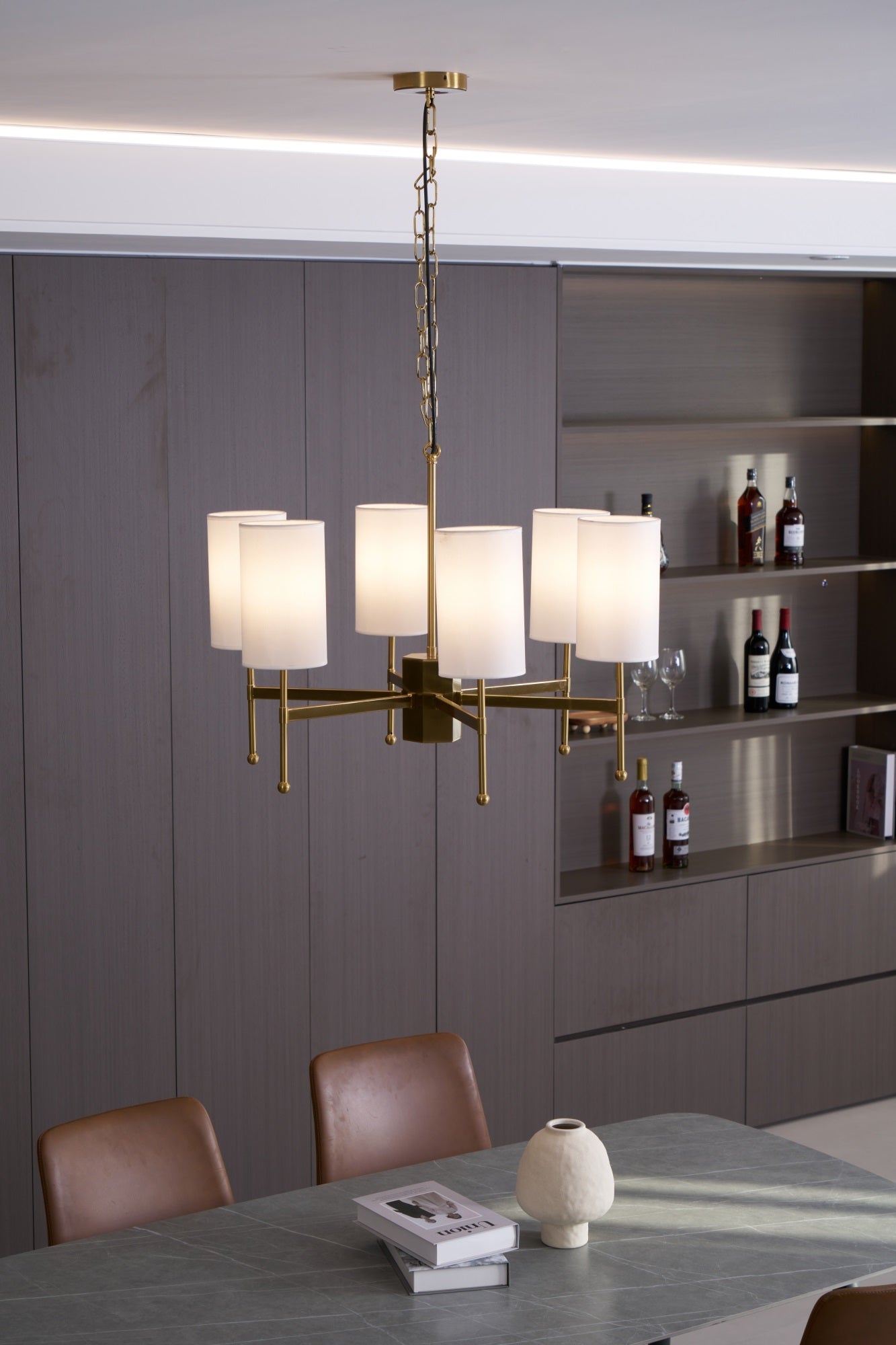 Brilliancess Brass Chandelier - Letslighting