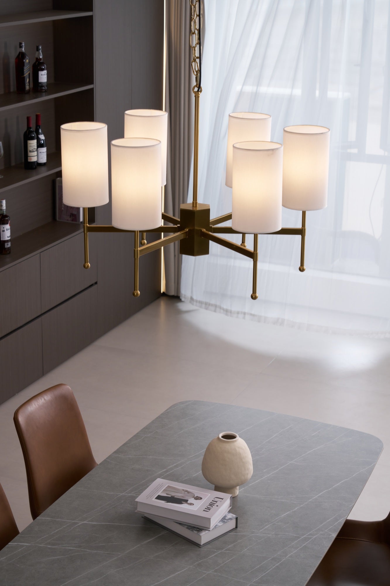 Brilliancess Brass Chandelier - Letslighting