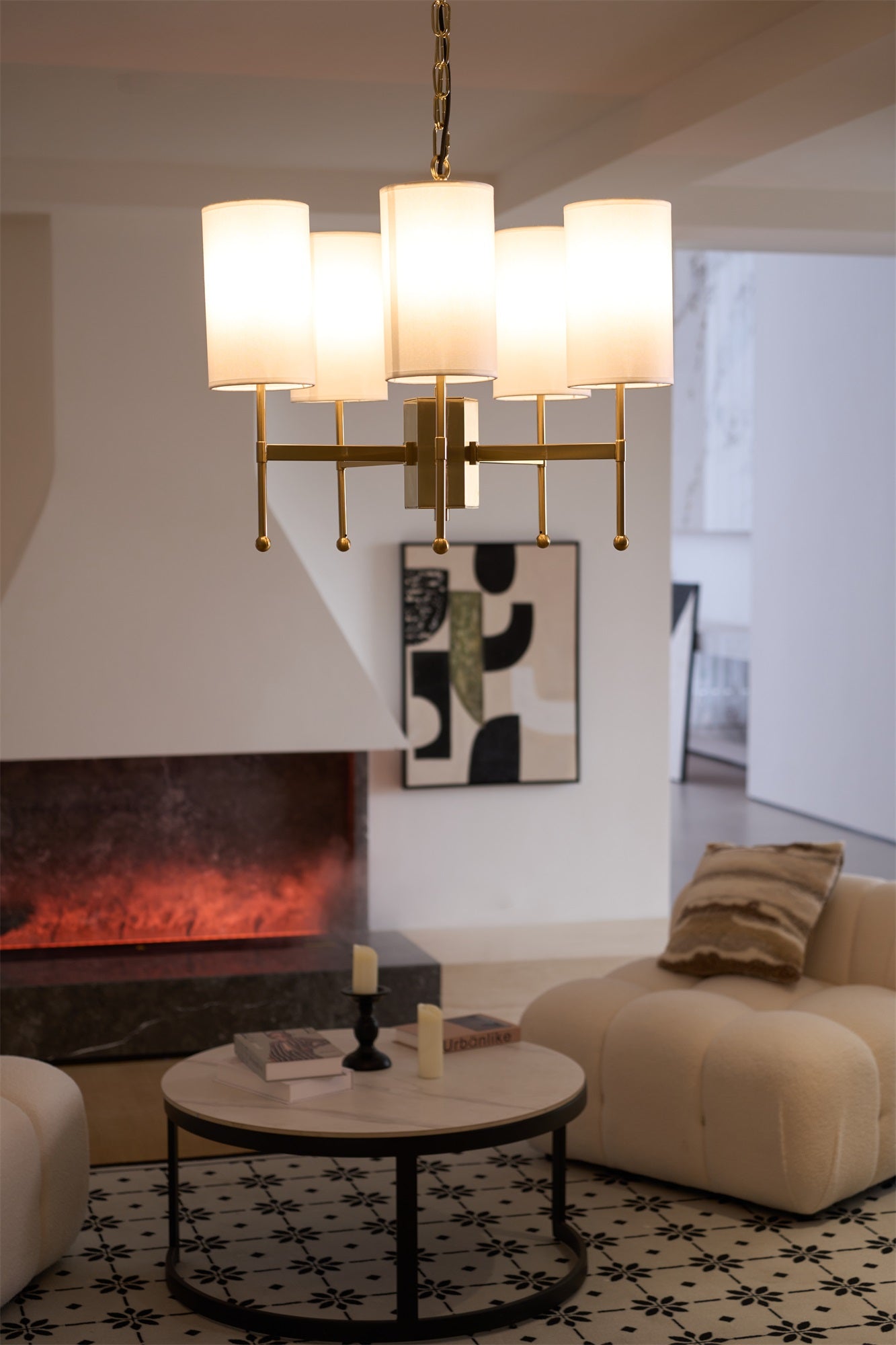 Brilliancess Brass Chandelier - Letslighting