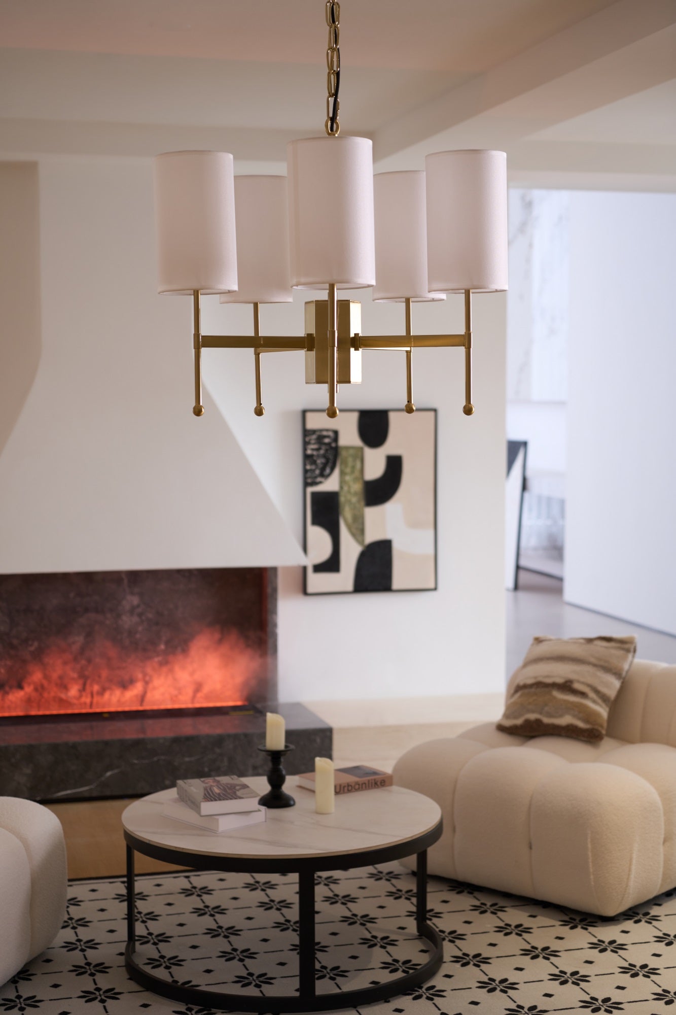 Brilliancess Brass Chandelier - Letslighting