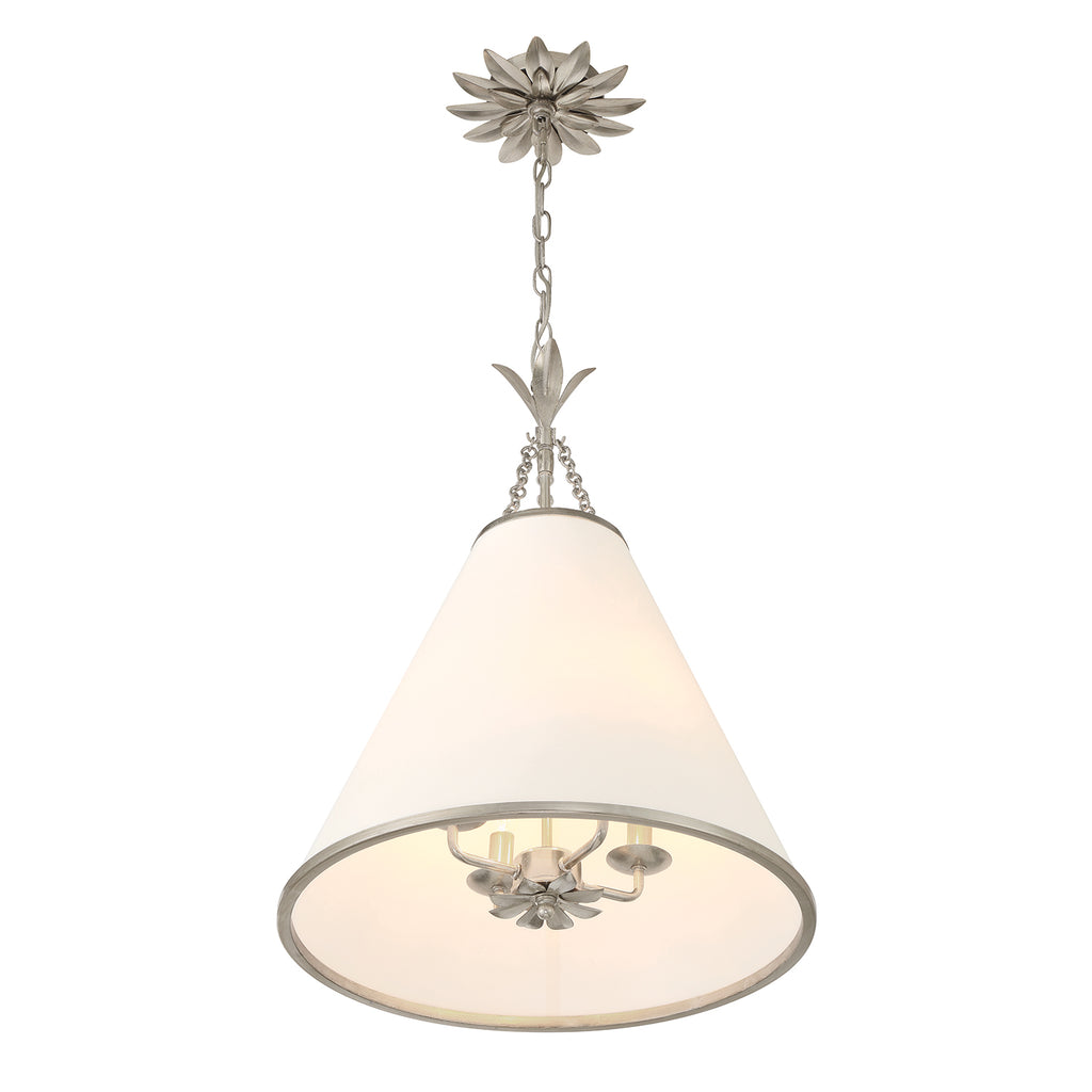 Aeon Modern Minimalist Brass Metal Fabric Pendant Lamp - Lamp Copper