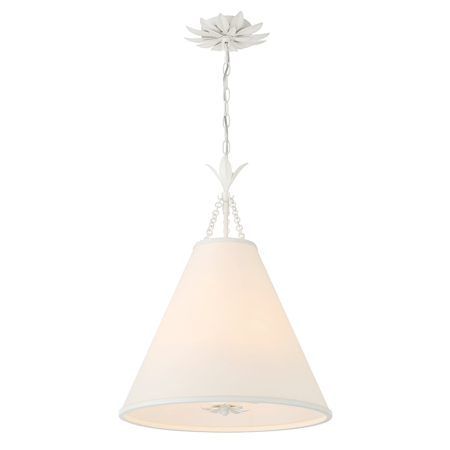 Aeon Modern Minimalist Brass Metal Fabric Pendant Lamp - Lamp Copper