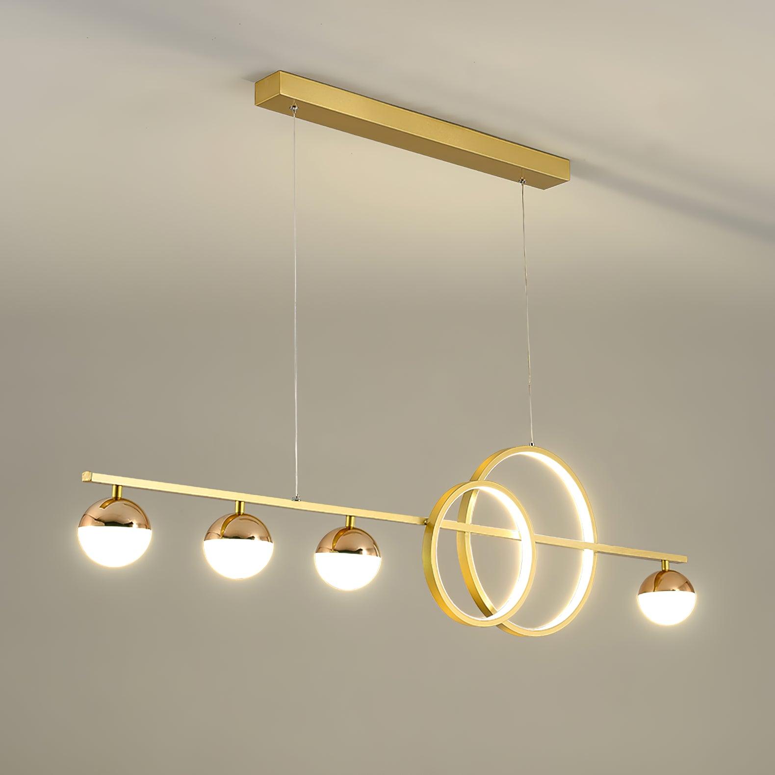 Brooklyn Double Circle Chandelier - Letslighting