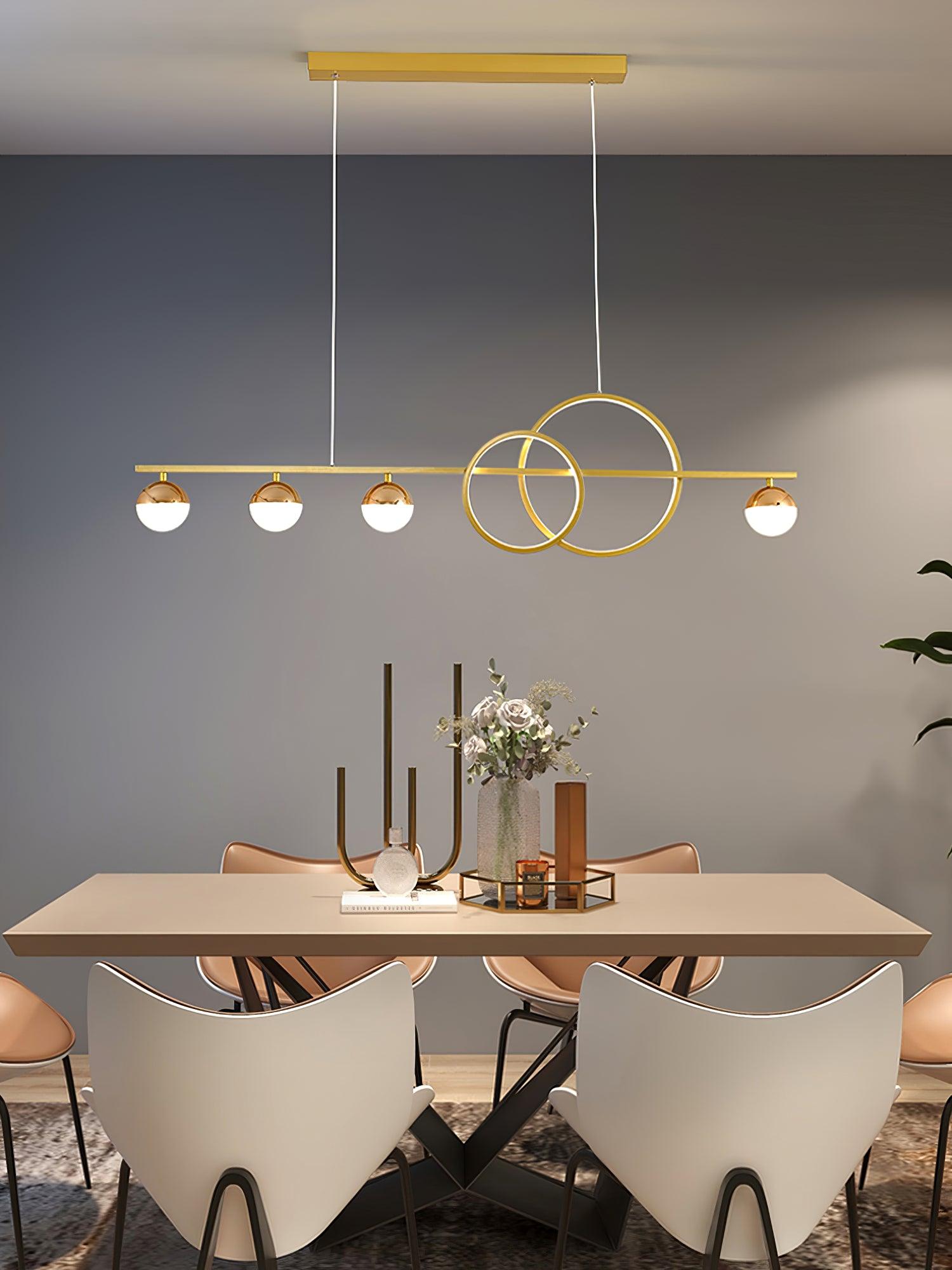 Brooklyn Double Circle Chandelier - Letslighting