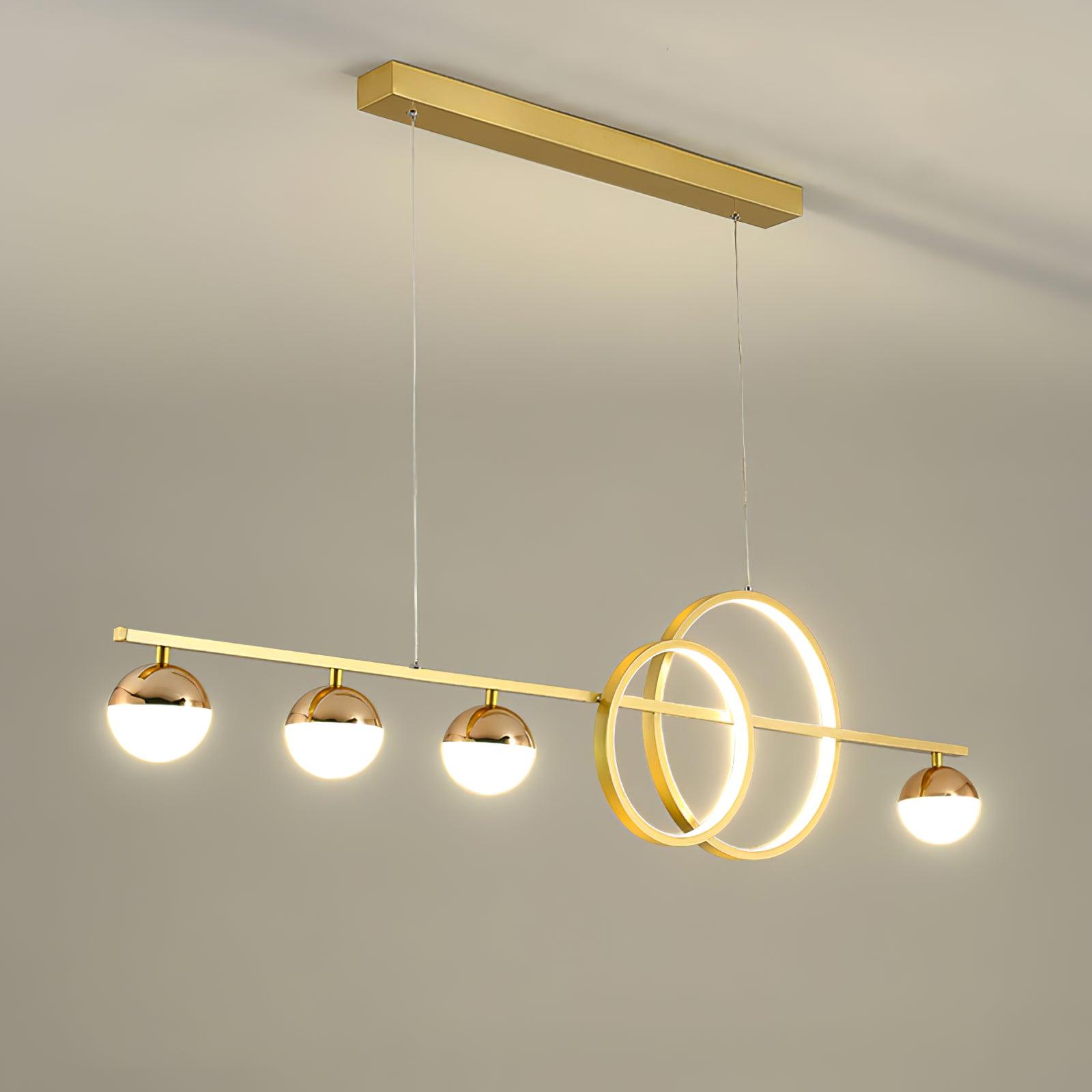 Brooklyn Double Circle Chandelier - Letslighting