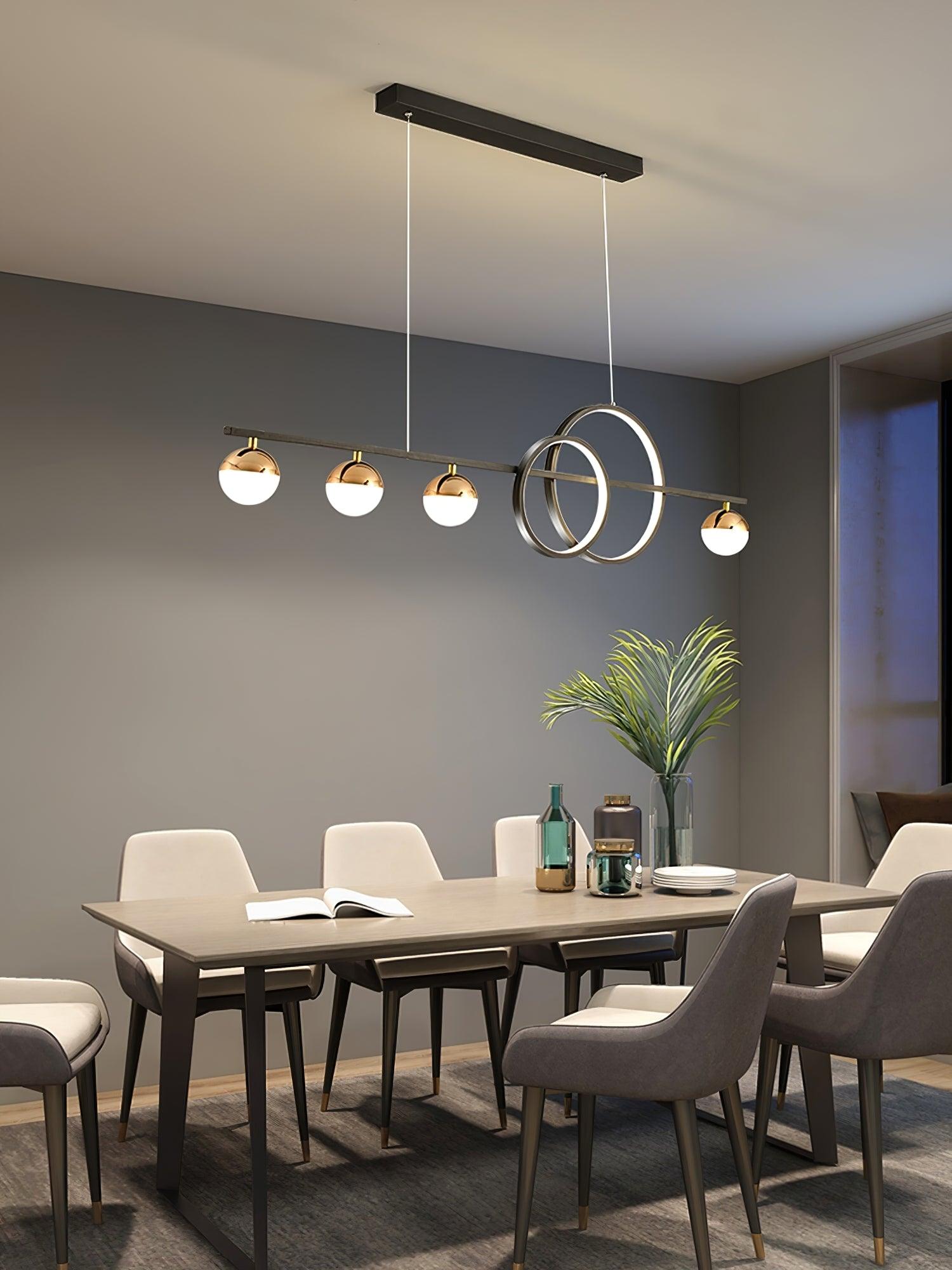 Brooklyn Double Circle Chandelier - Letslighting