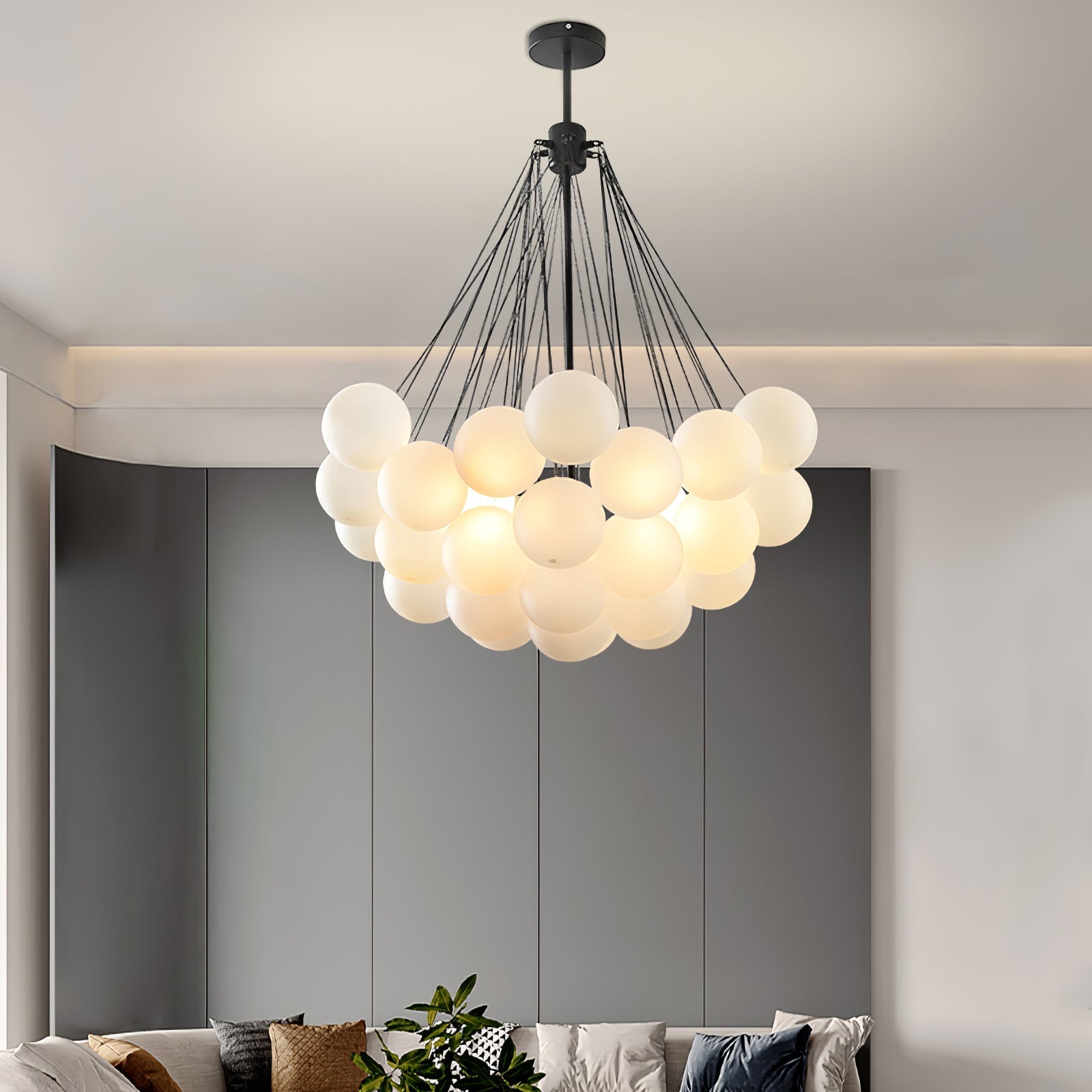 Bubble Chandelier - Letslighting