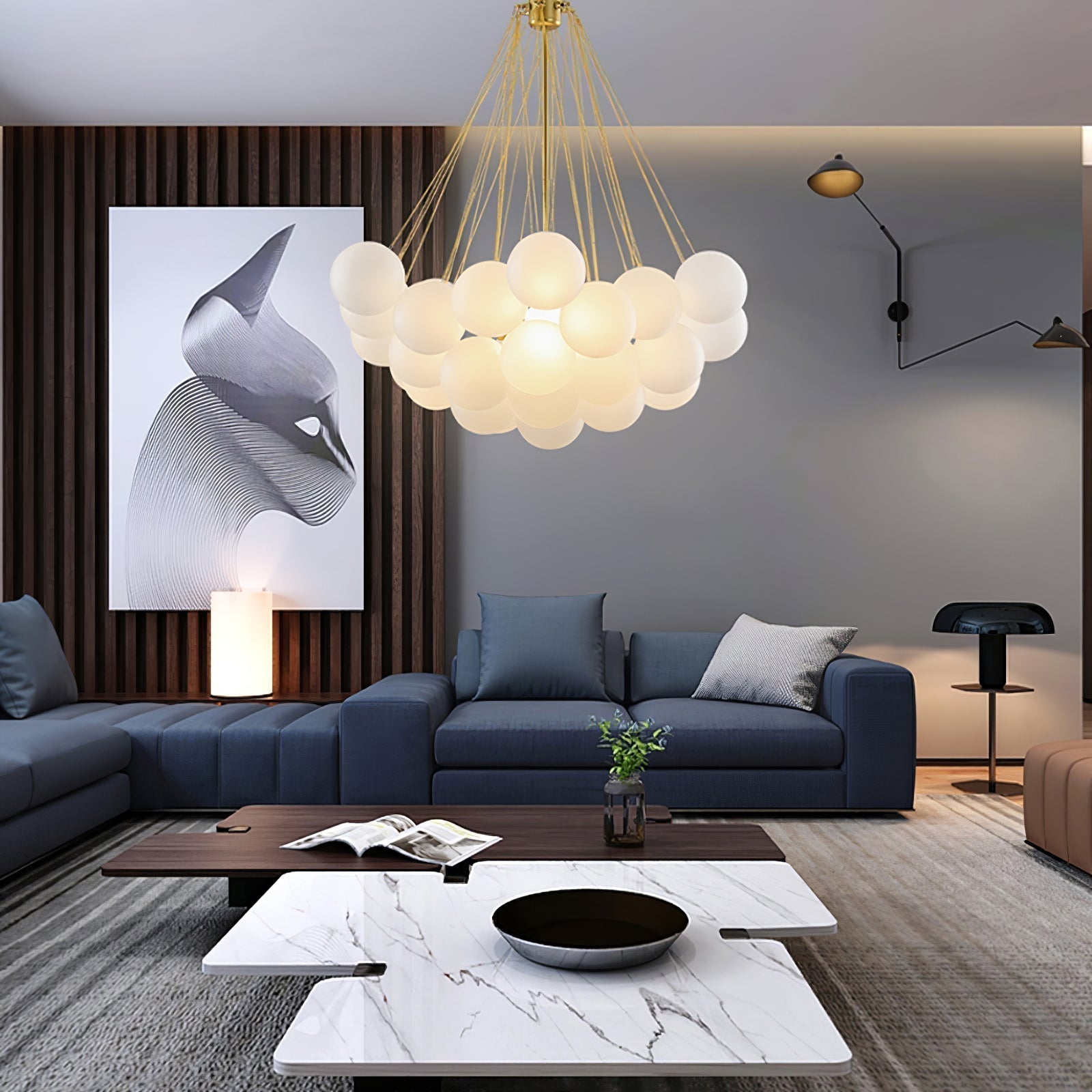 Bubble Chandelier - Letslighting