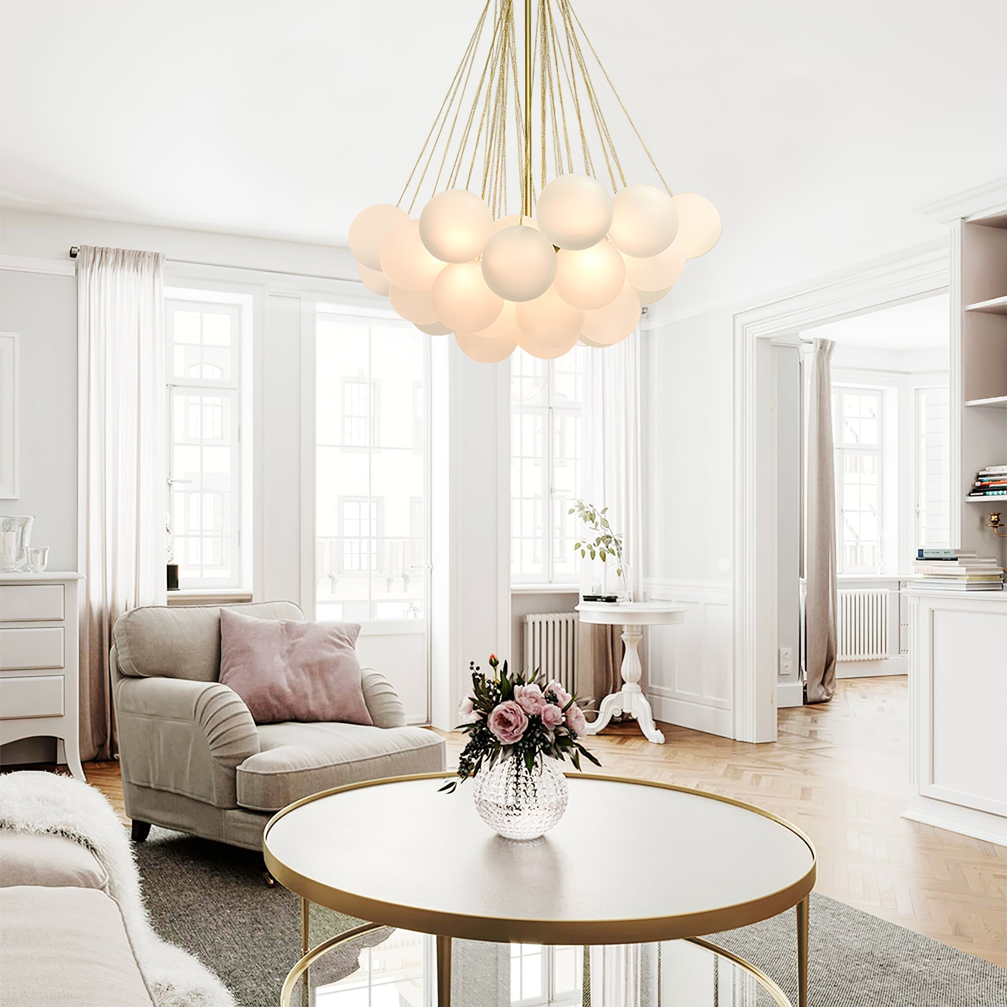 Bubble Chandelier - Letslighting