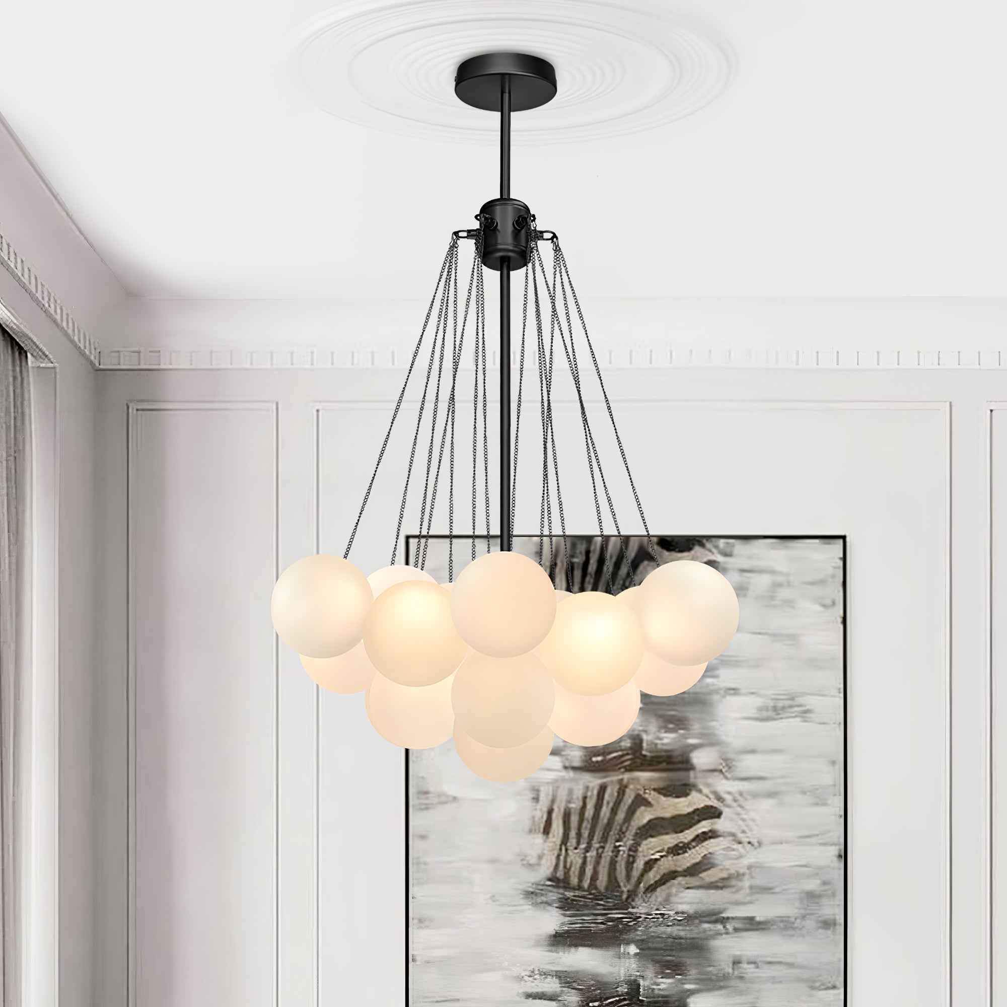 Bubble Chandelier - Letslighting