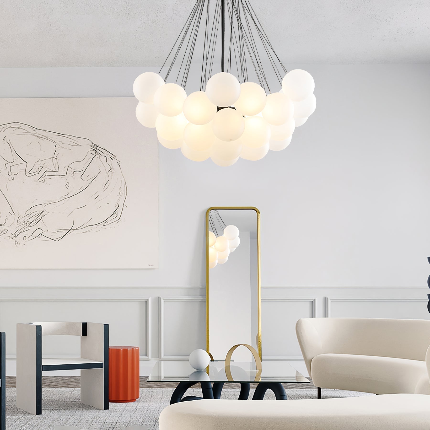Bubble Chandelier - Letslighting
