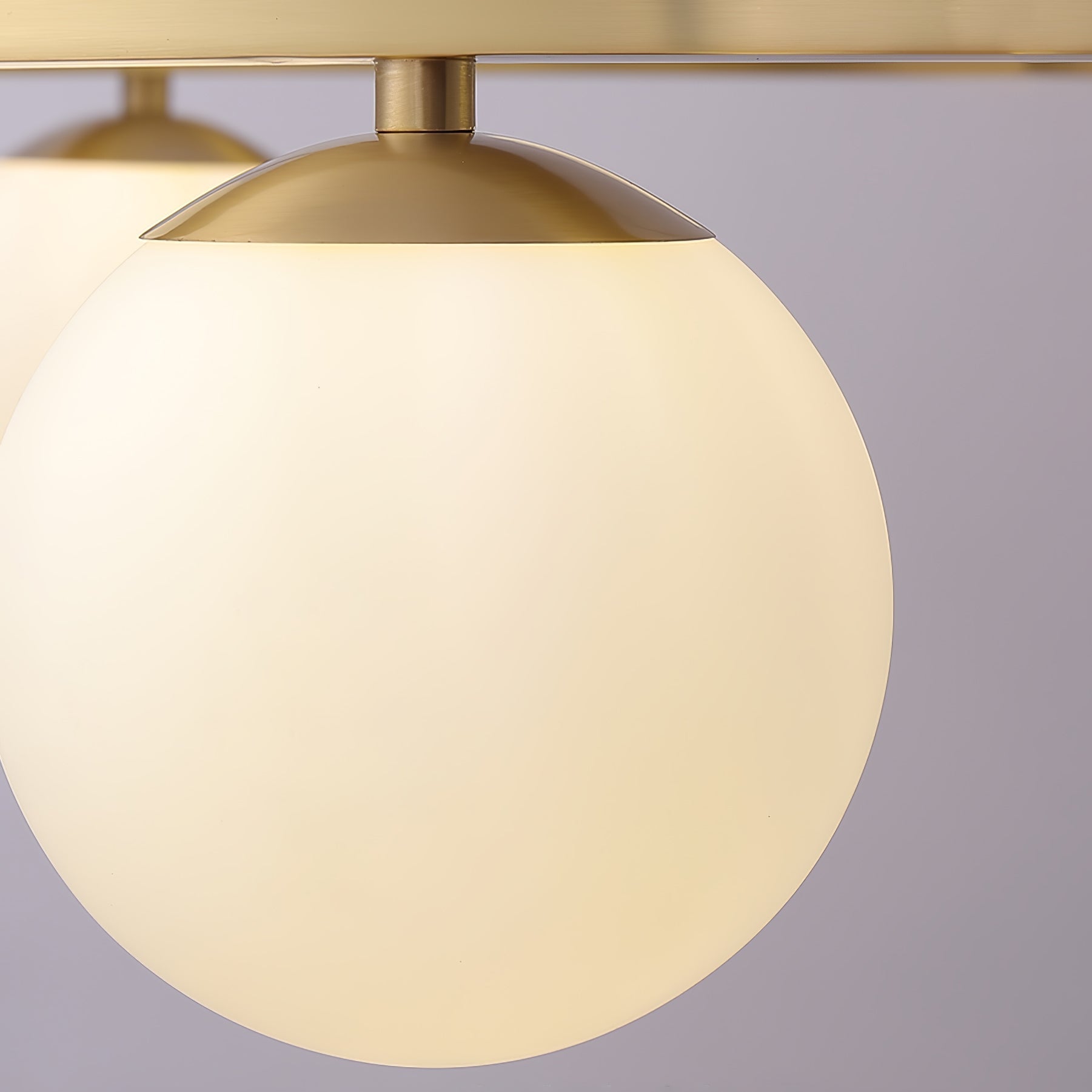 Bubbles Brass Ring Chandelier - Letslighting