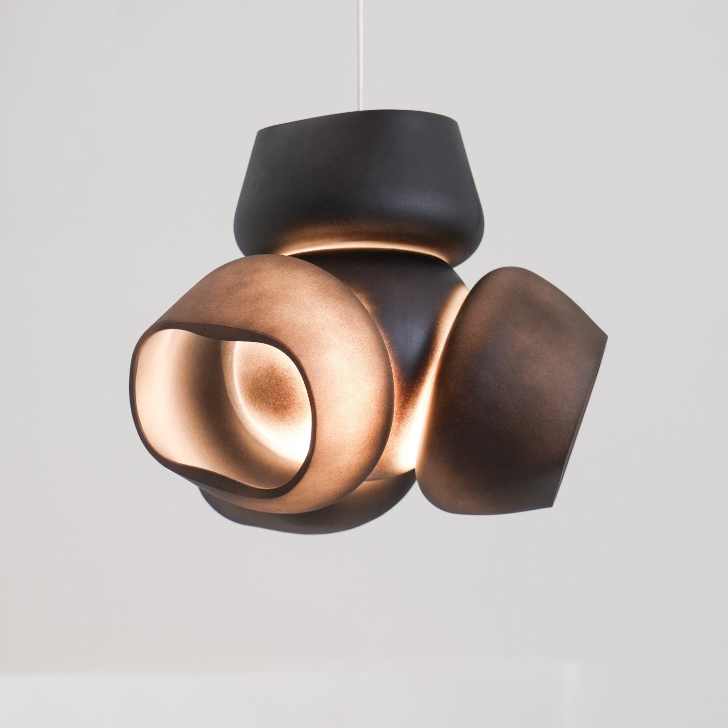 Zamarir Bubbles Cluster Metal Glass Pendant Light - Letslighting