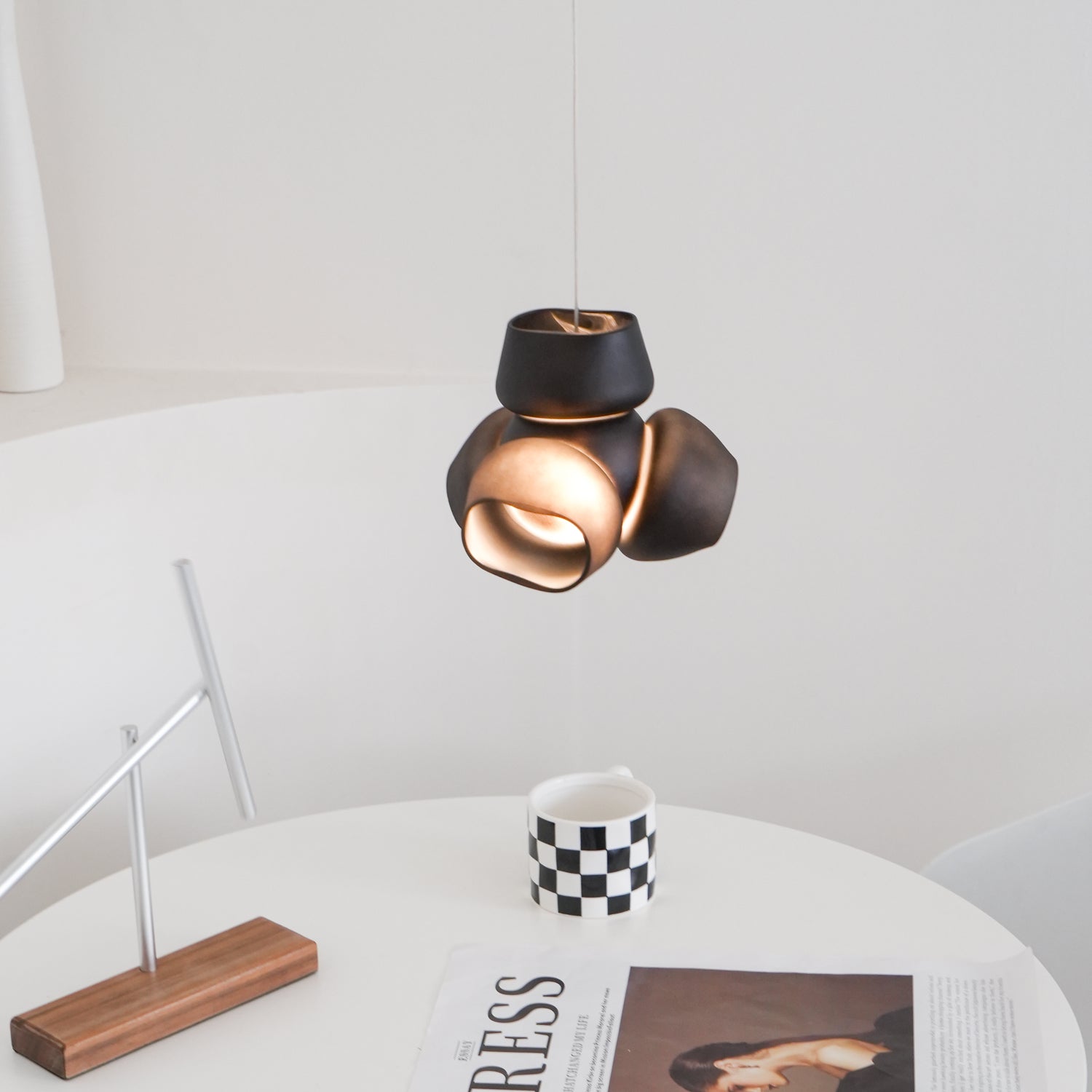 Zamarir Bubbles Cluster Metal Glass Pendant Light - Letslighting