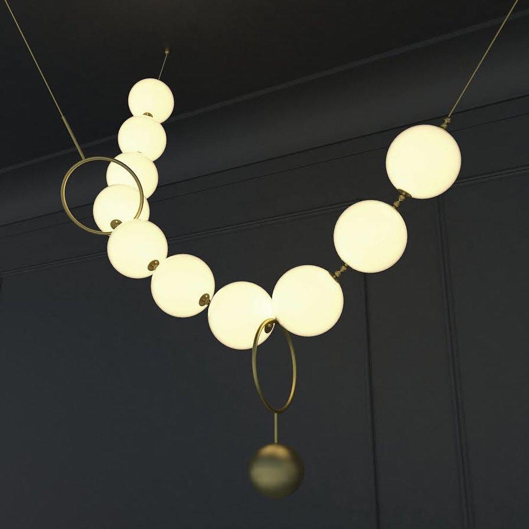 Necklace LED Pendant Lamp - Letslighting