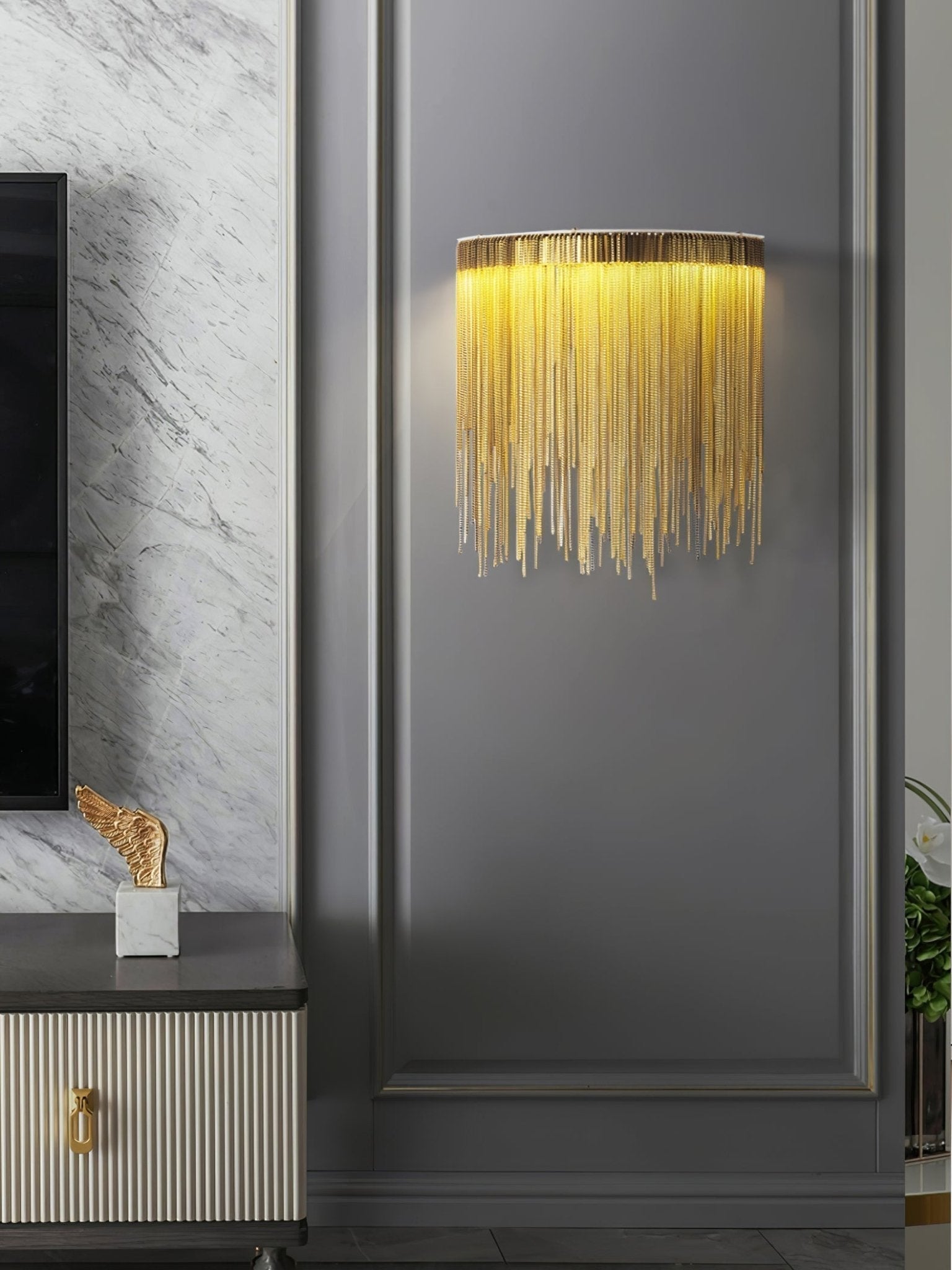 Cadena Tassel Wall Lamp - Letslighting