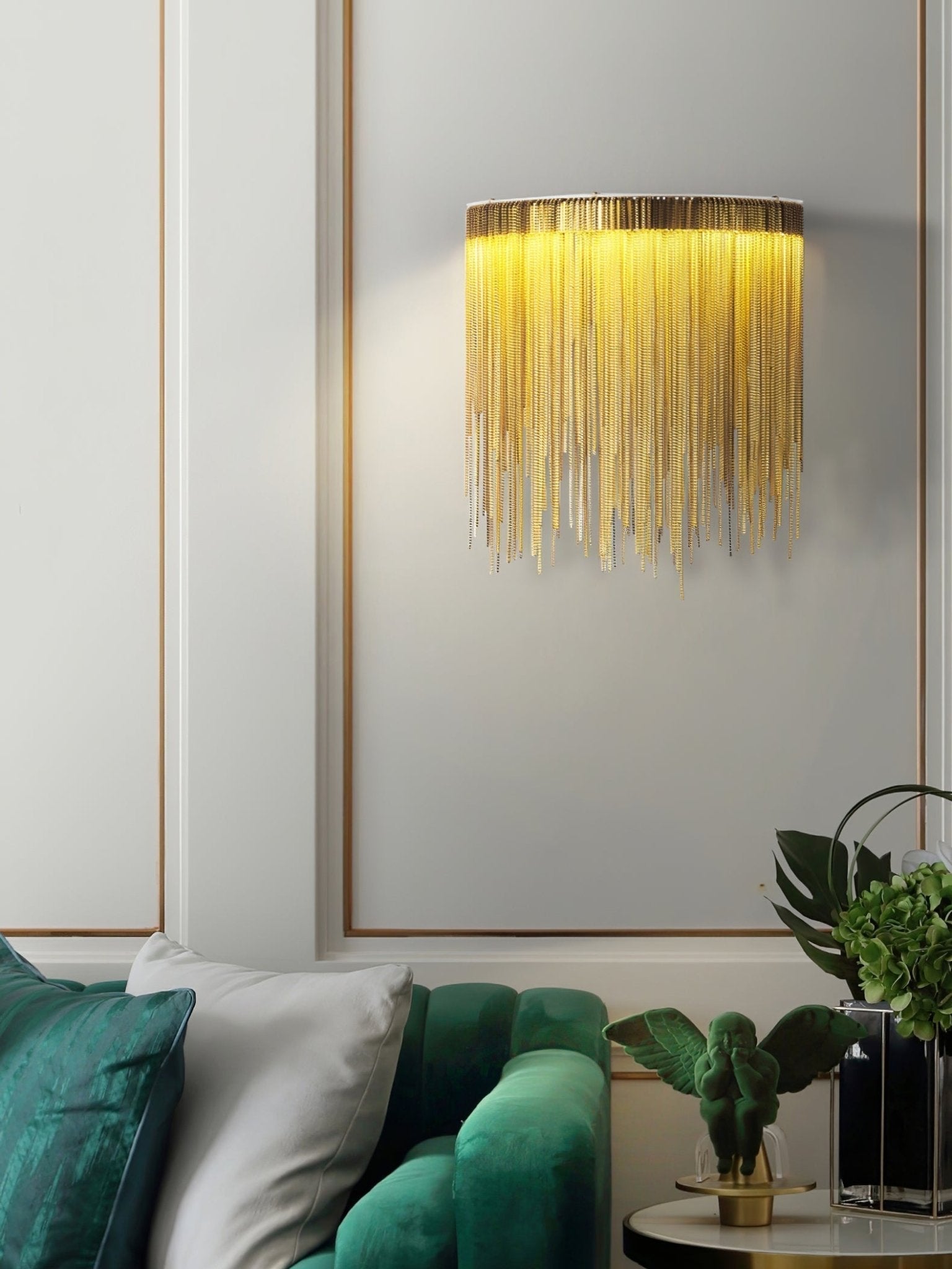 Cadena Tassel Wall Lamp - Letslighting
