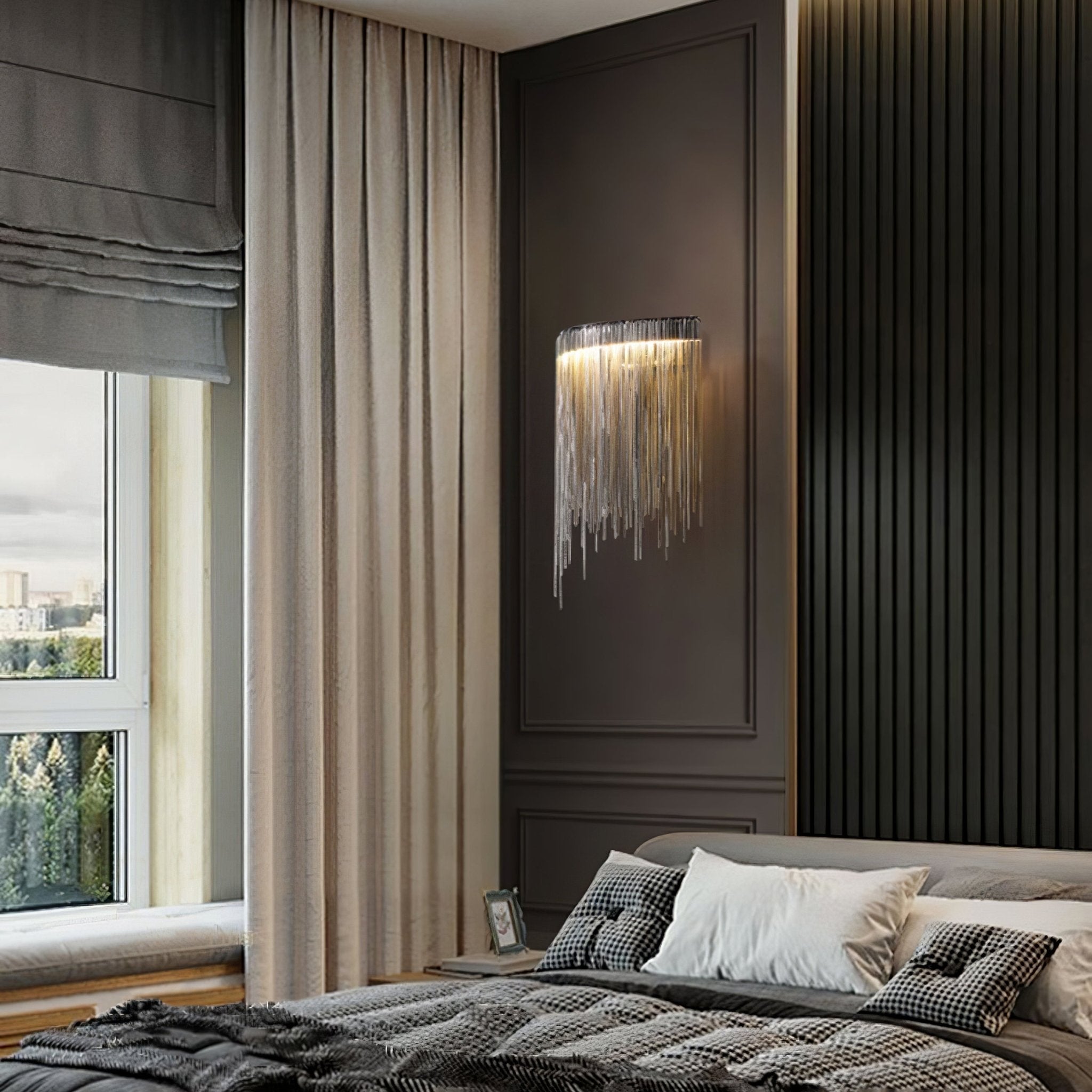 Cadena Tassel Wall Lamp - Letslighting