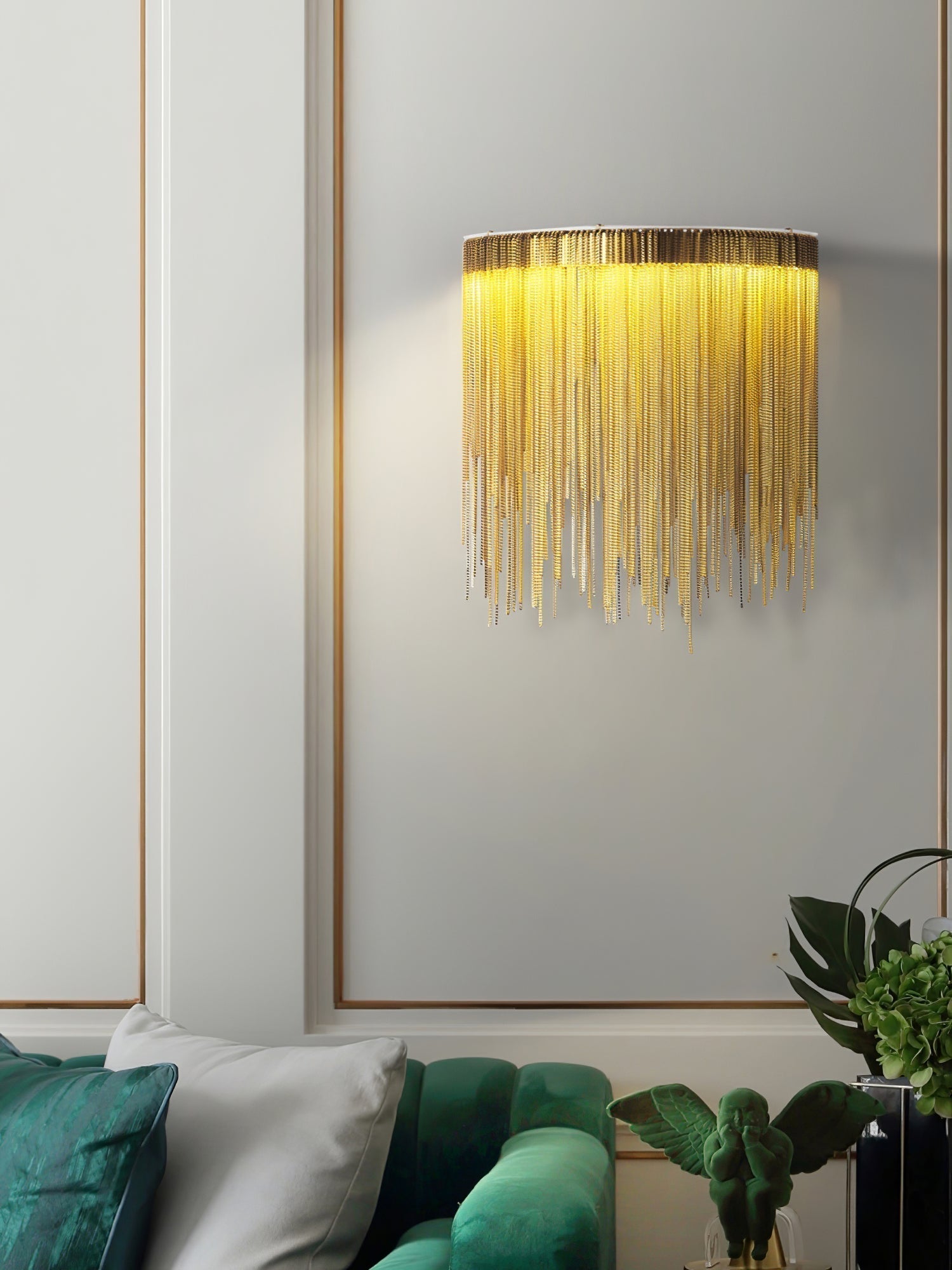 Cadena Tassel Wall Lamp - Letslighting