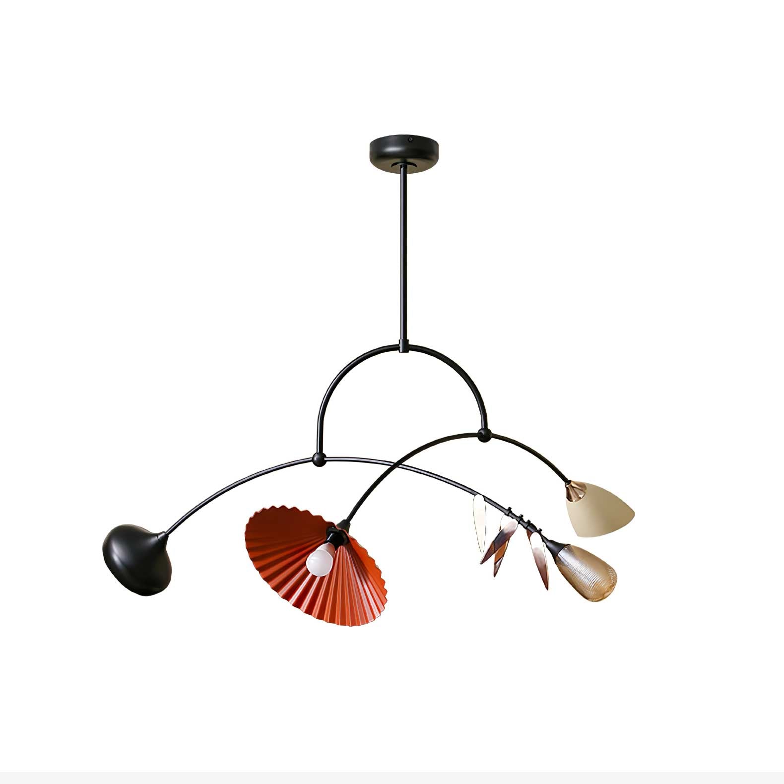 FloraCurv Glass Artisan Pendant Light - Letslighting
