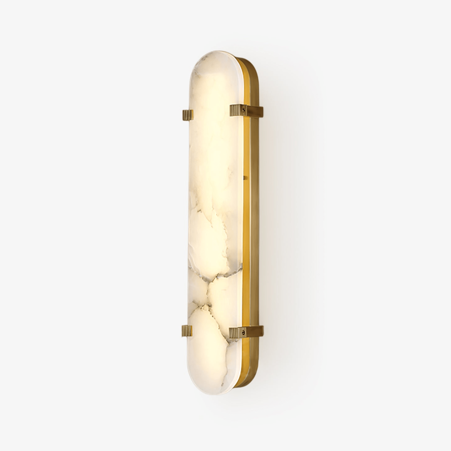 Lunaris Oval Alabaster Wall Light - Letslighting