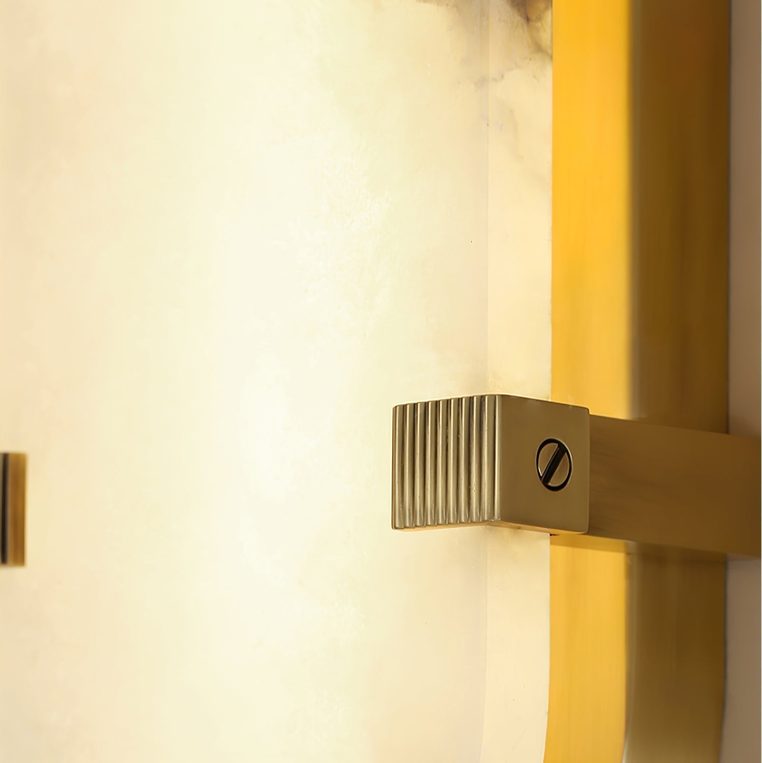 Lunaris Oval Alabaster Wall Light - Letslighting