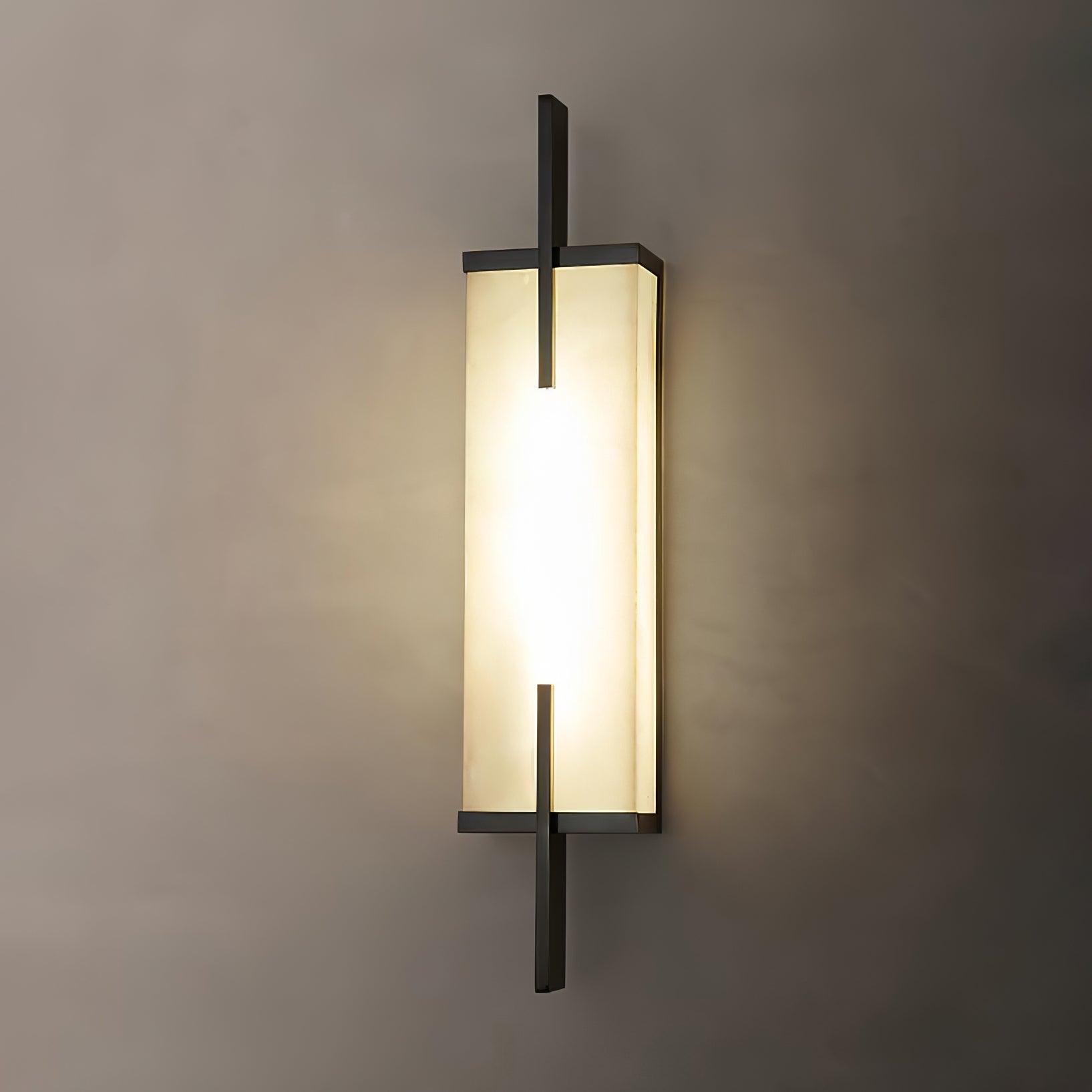 Aurcarir Rectangular Alabaster Wall Light - Letslighting