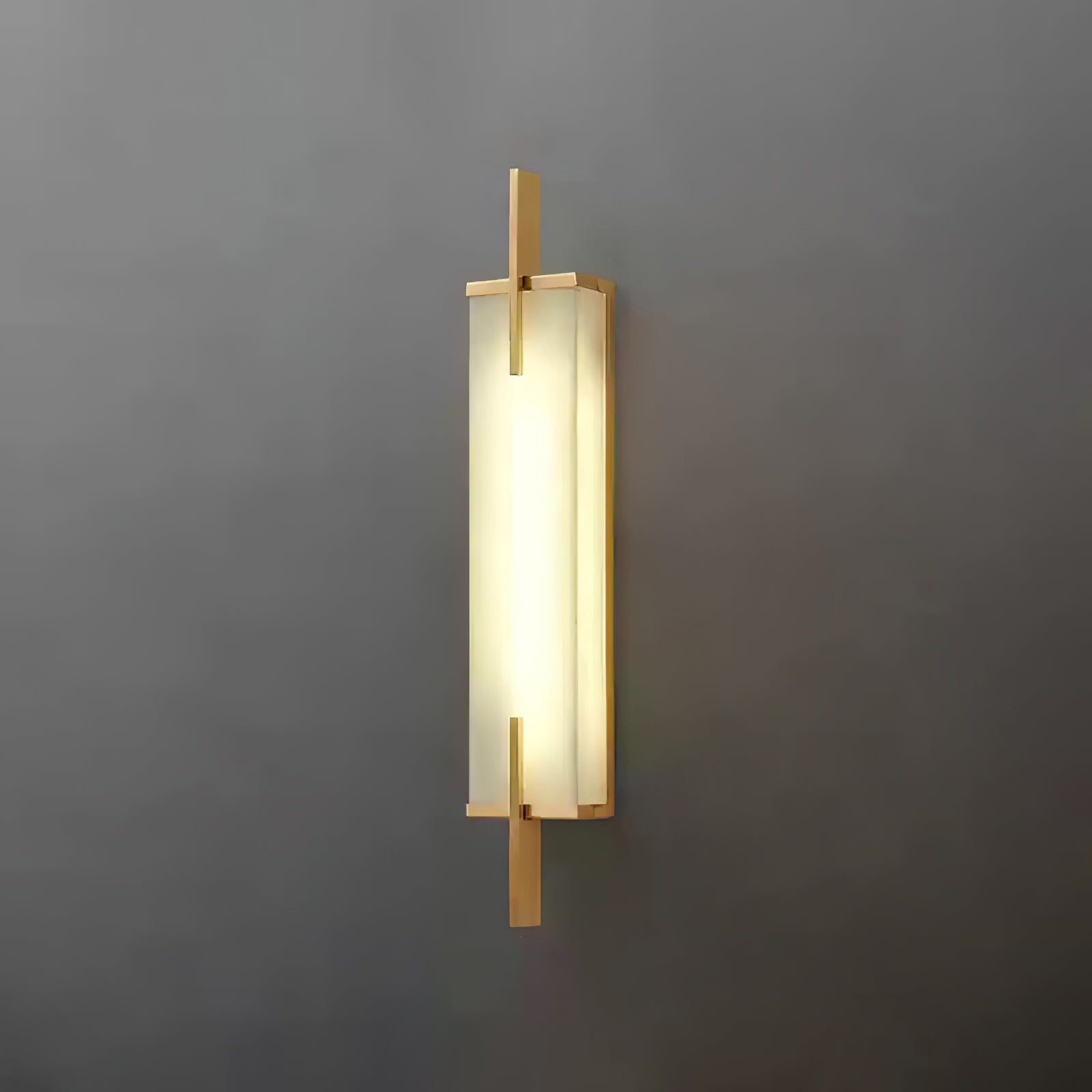 Aurcarir Rectangular Alabaster Wall Light - Letslighting