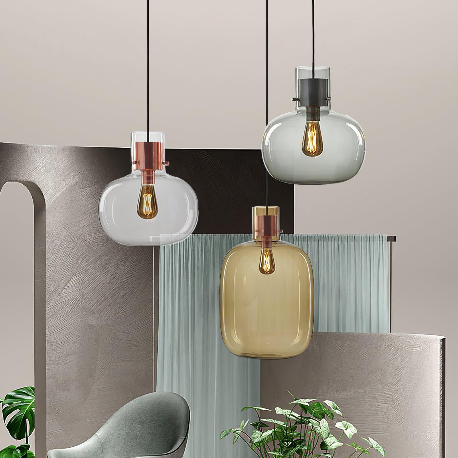 Cambre Glass Pendant Light - Letslighting
