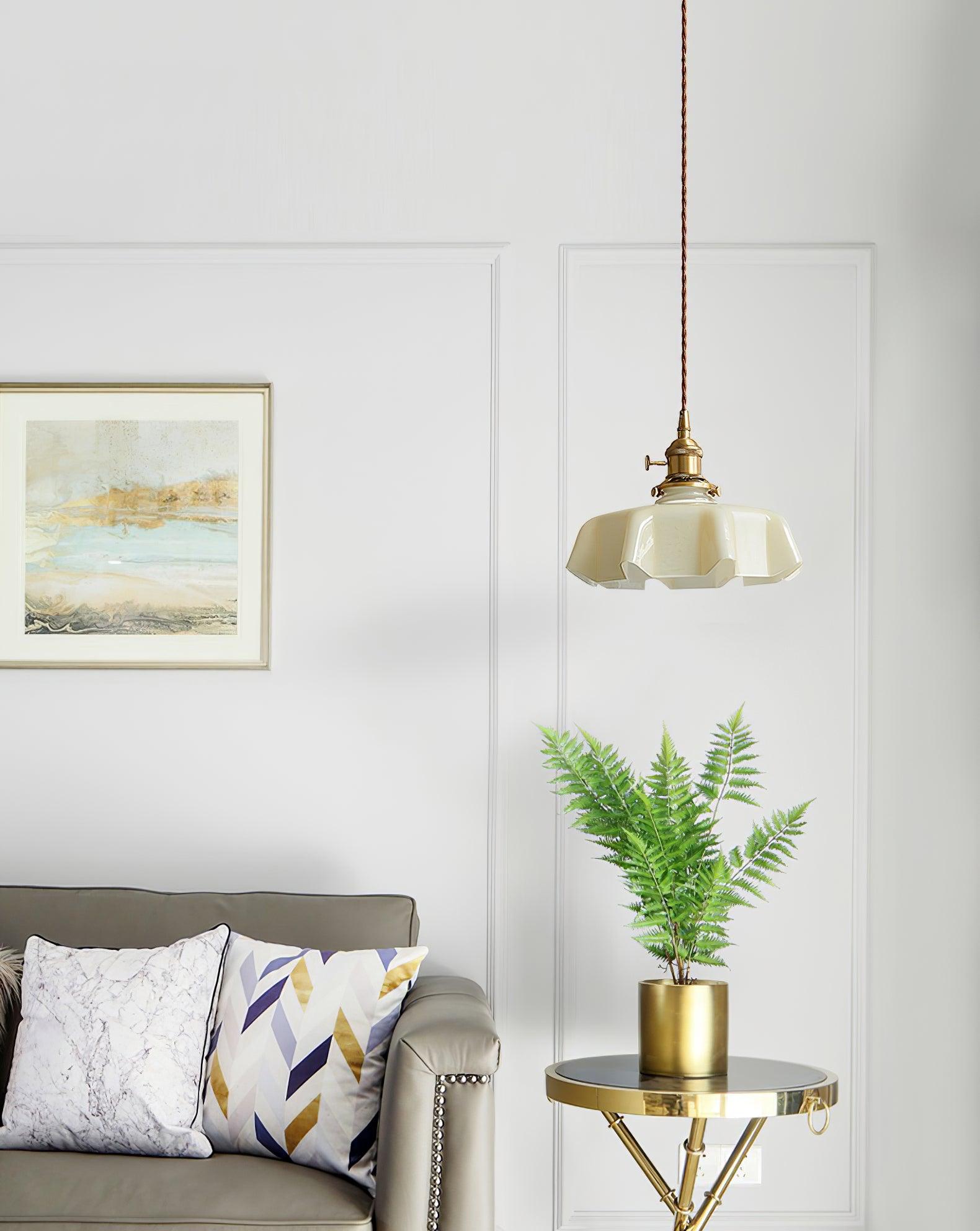 French Flower Pendant Light - Letslighting