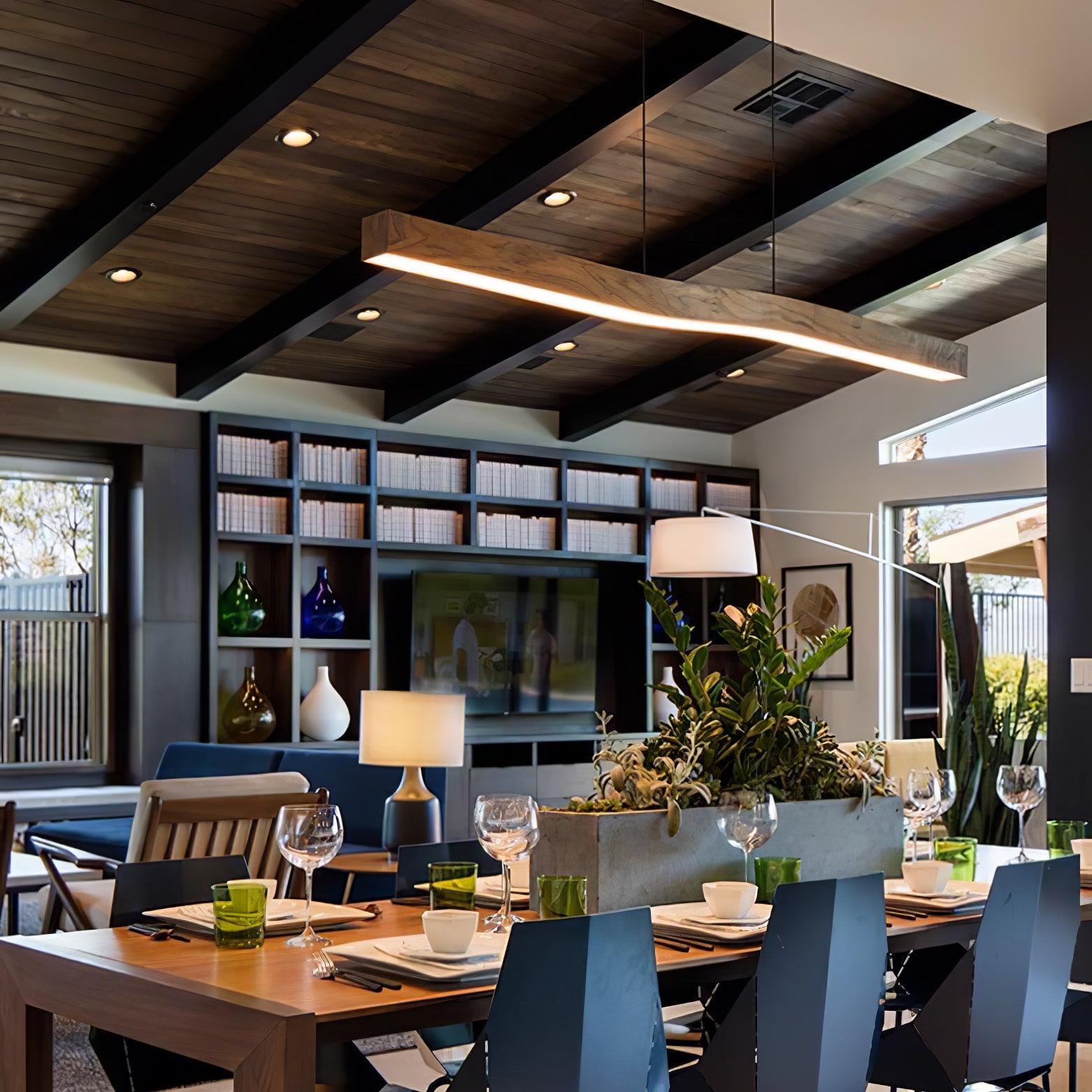 Camur Linear Pendant Light - Letslighting