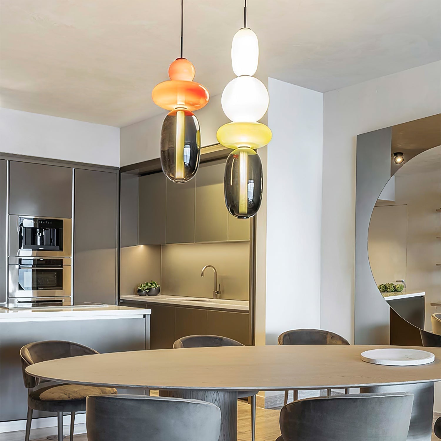 Candied Glass Combo Pendant Light - Letslighting