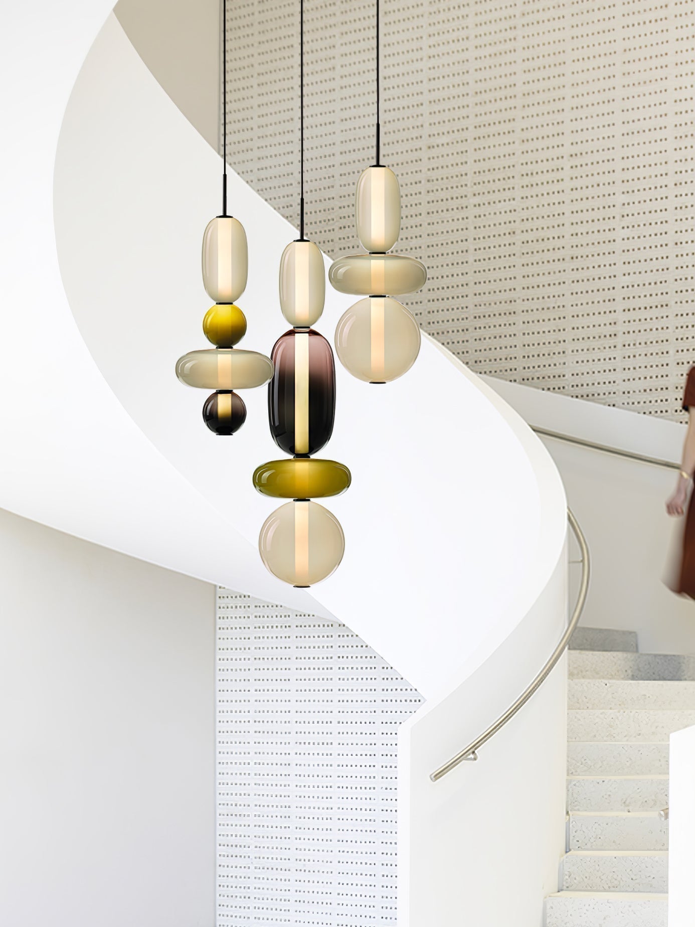 Candied Glass Combo Pendant Light - Letslighting