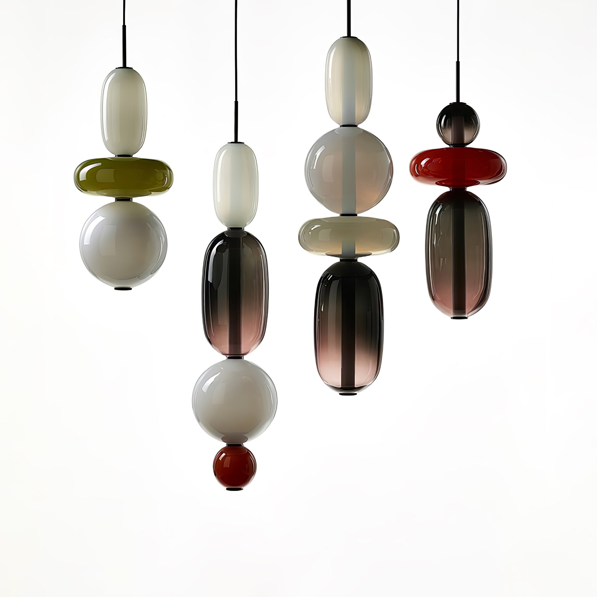 Candied Glass Combo Pendant Light - Letslighting