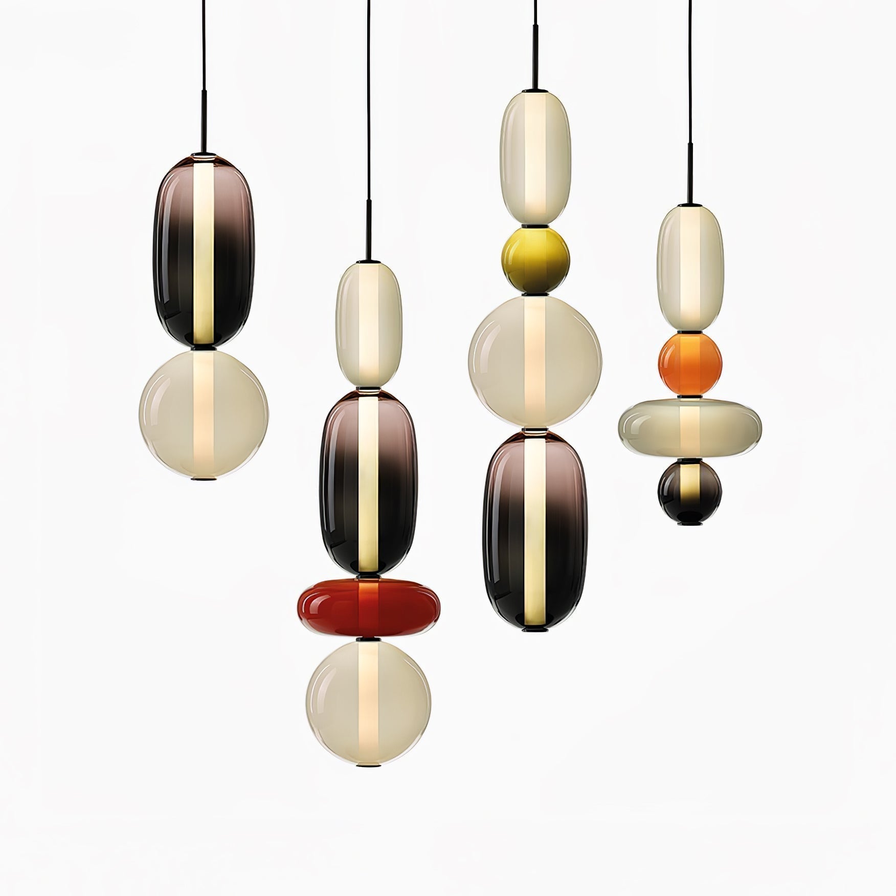 Candied Glass Combo Pendant Light - Letslighting