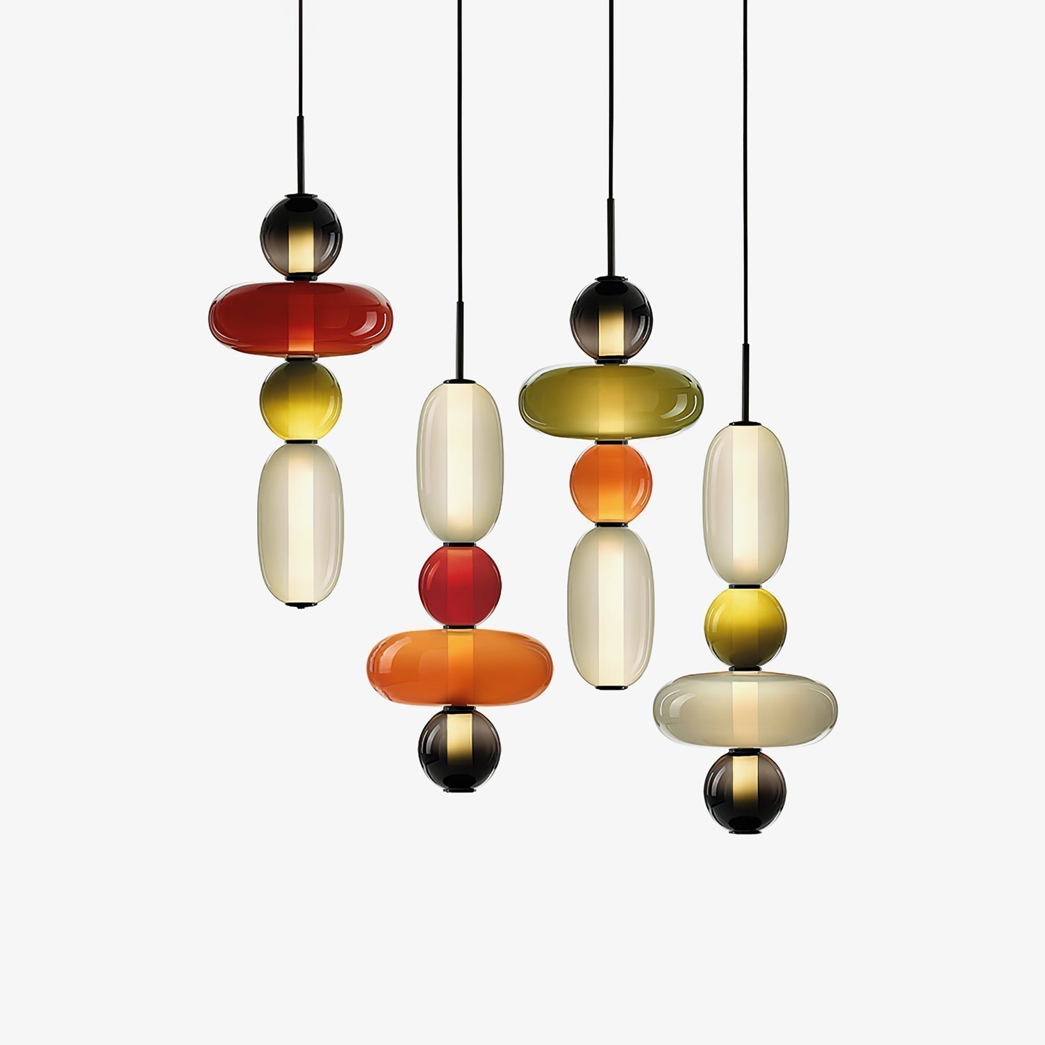 Candied Glass Combo Pendant Light - Letslighting
