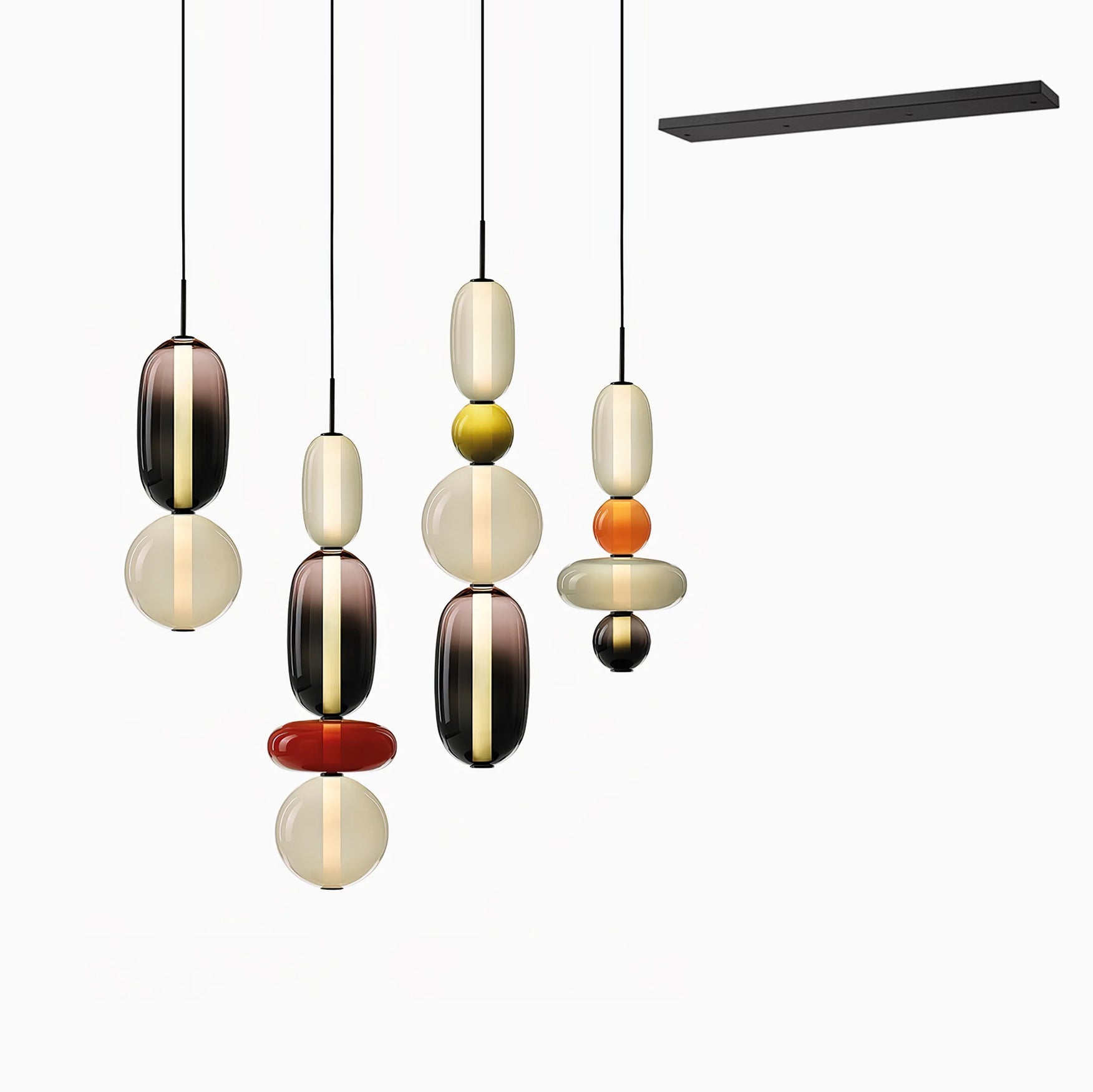 Candied Glass Combo Pendant Light - Letslighting