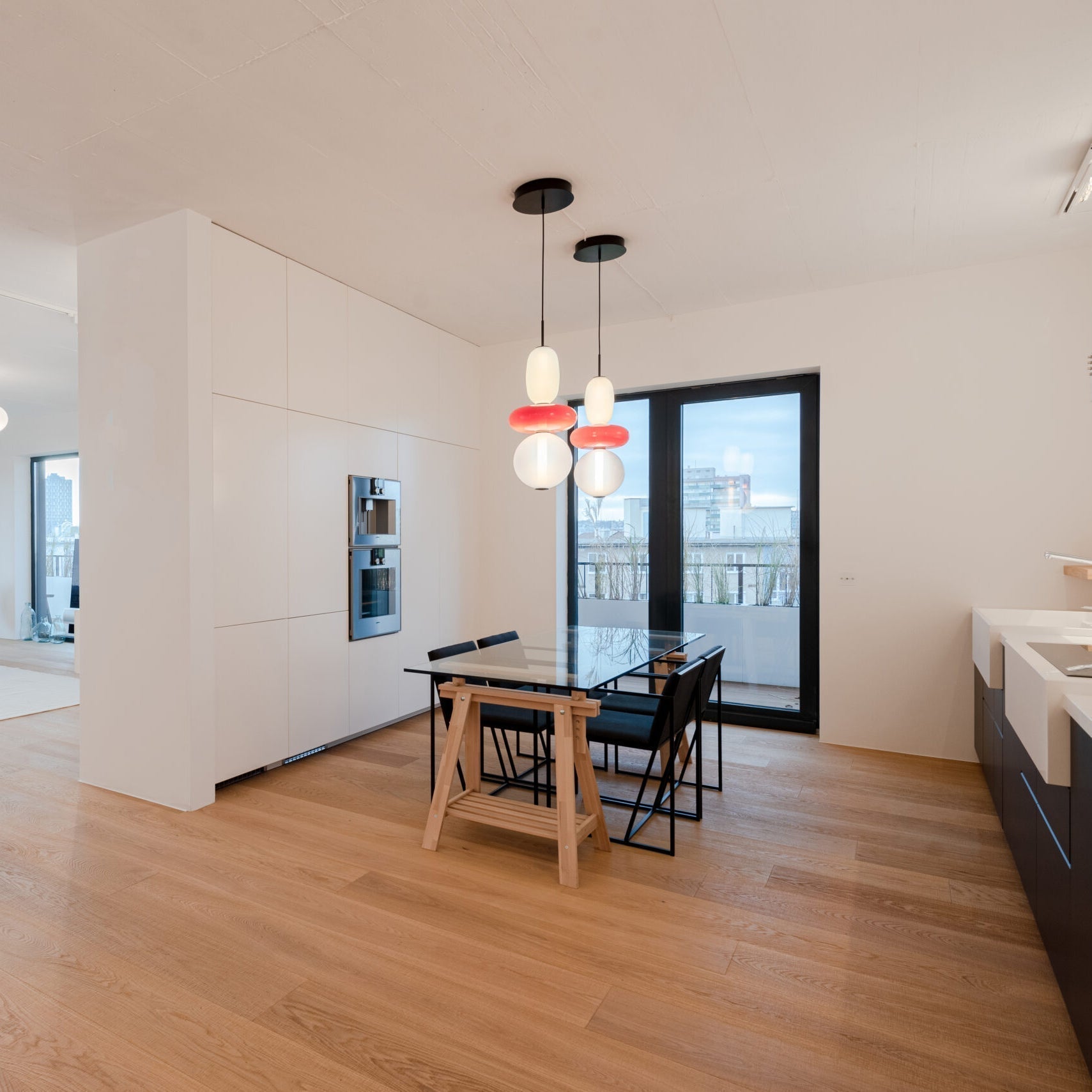 Zodore Premium Art Stained Glass Pendant Lamp - Lamp Copper