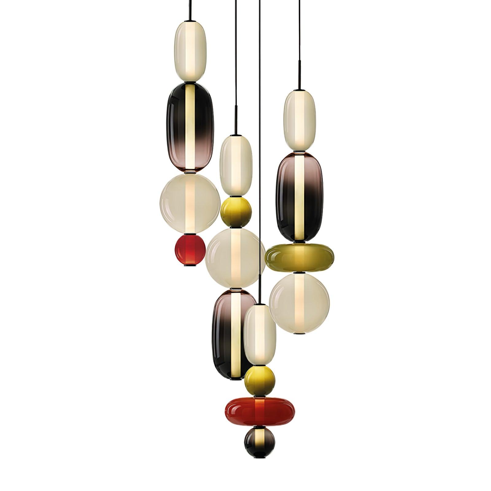 Candied Glass Combo Pendant Light - Letslighting