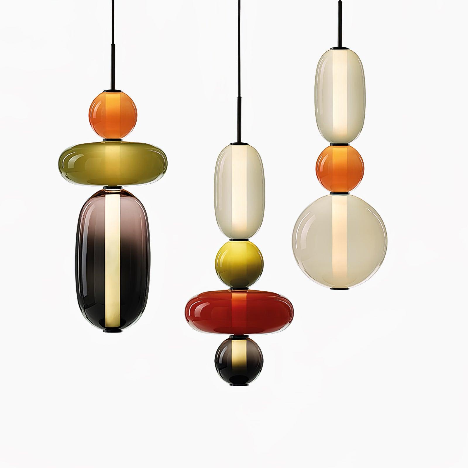 Candied Glass Combo Pendant Light - Letslighting