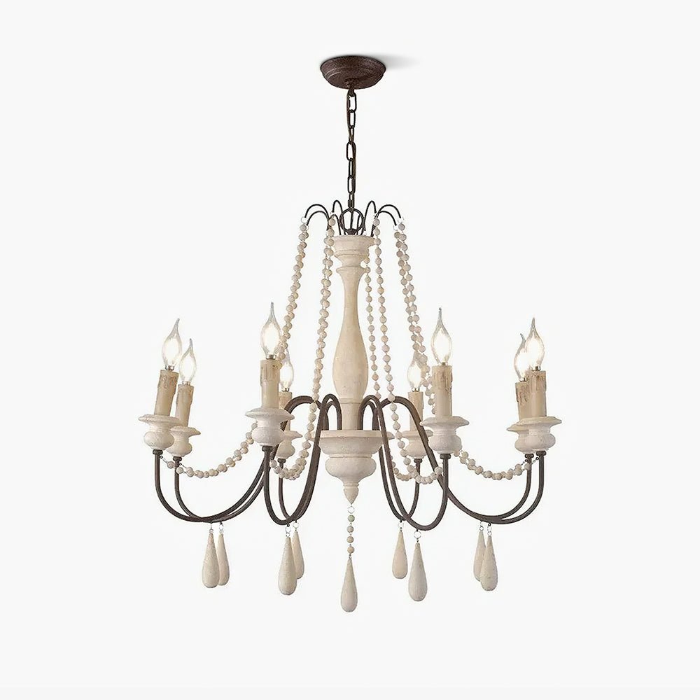 Candle Style Beaded Chandelier - Letslighting