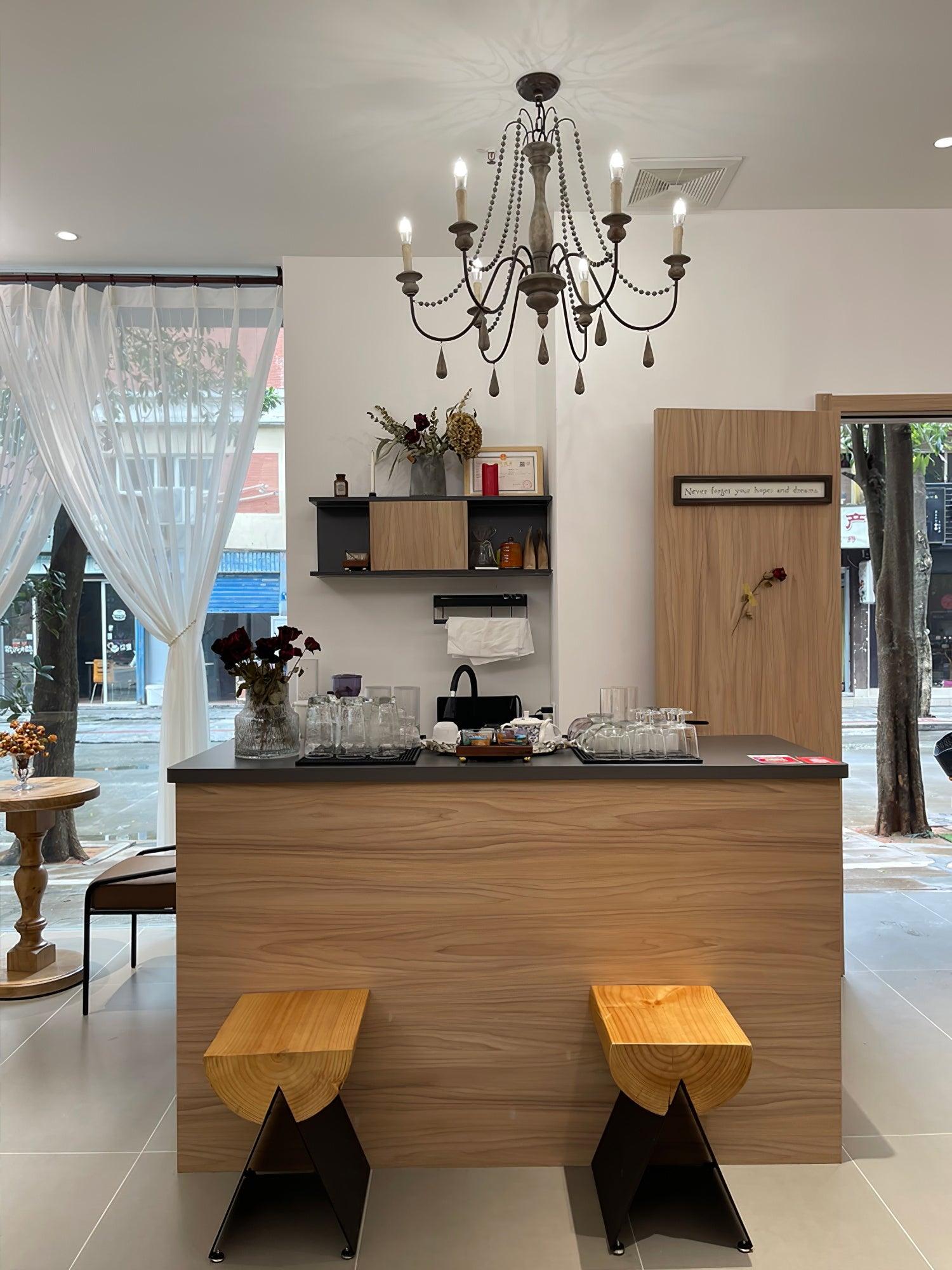 Candle Style Beaded Chandelier - Letslighting