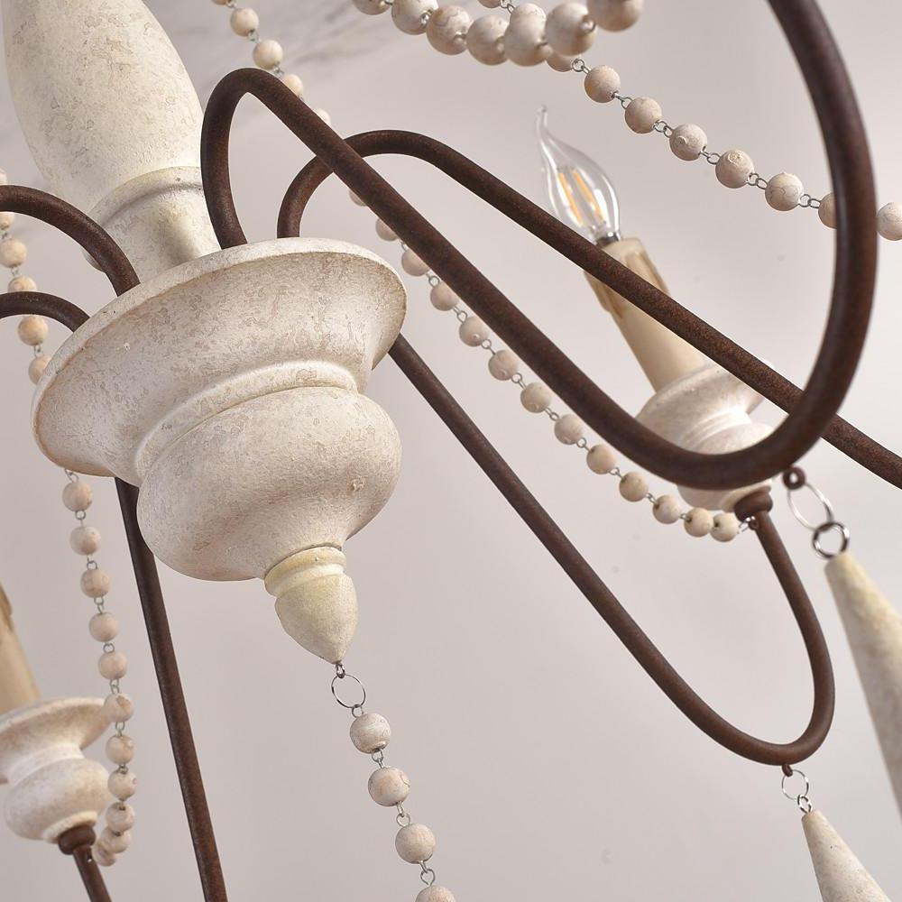 Candle Style Beaded Chandelier - Letslighting