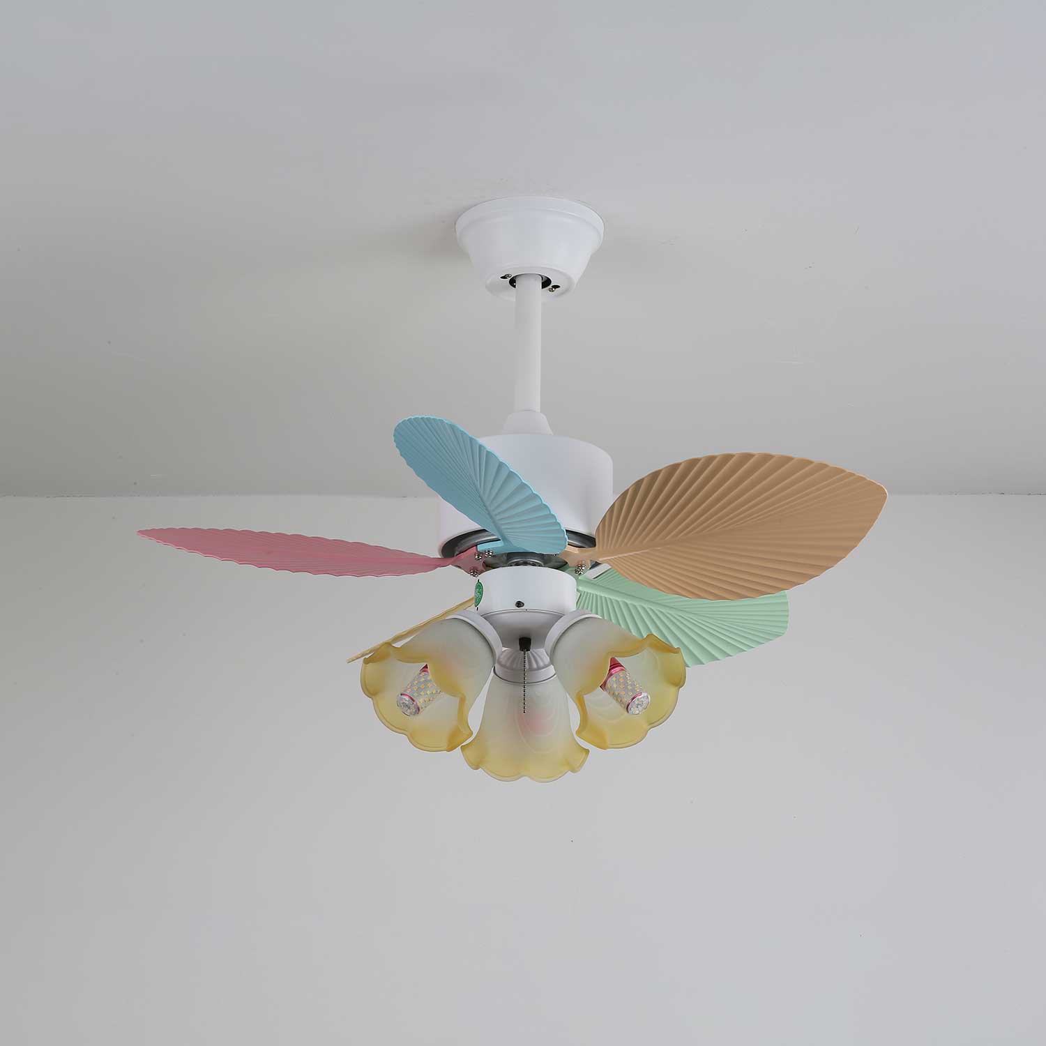 Ventilador de Techo Liora de Cristal Colorido, vista general 17