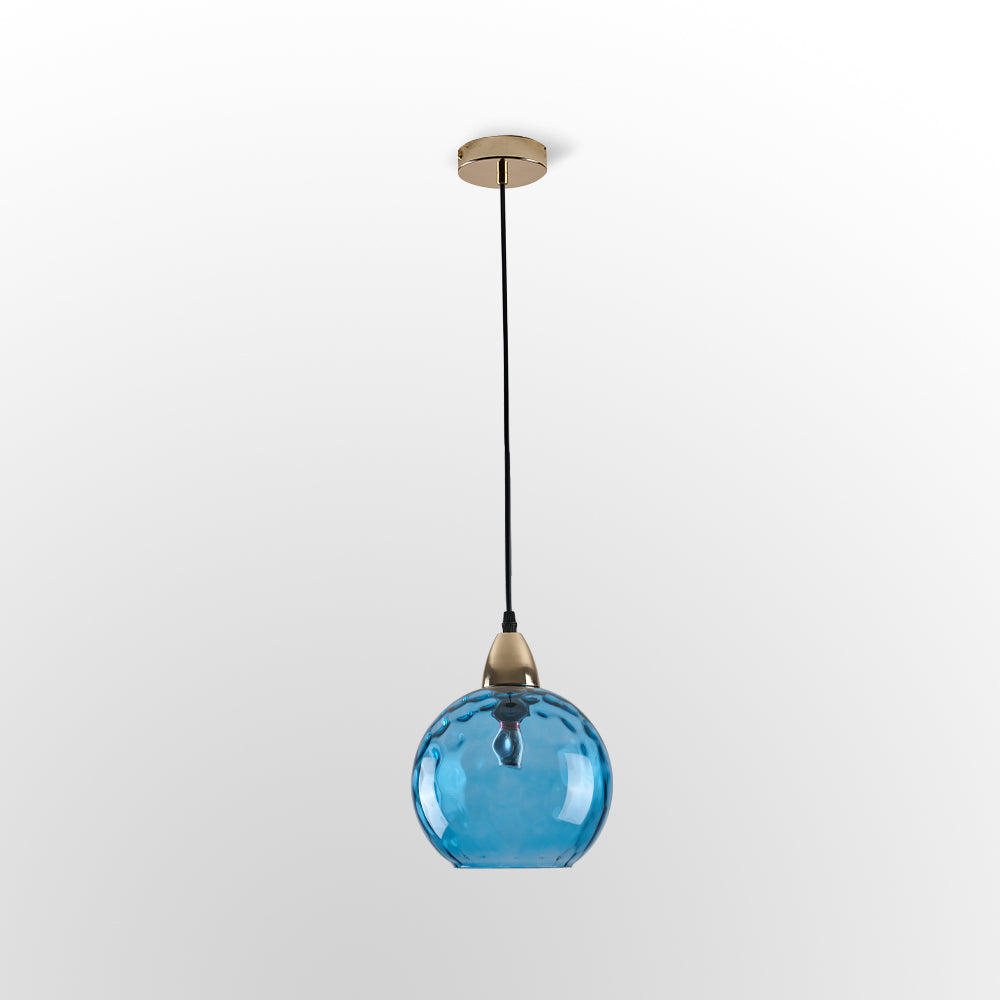 Valentina Moderna Globo Metal/Vidrio Lámpara Colgante Colores