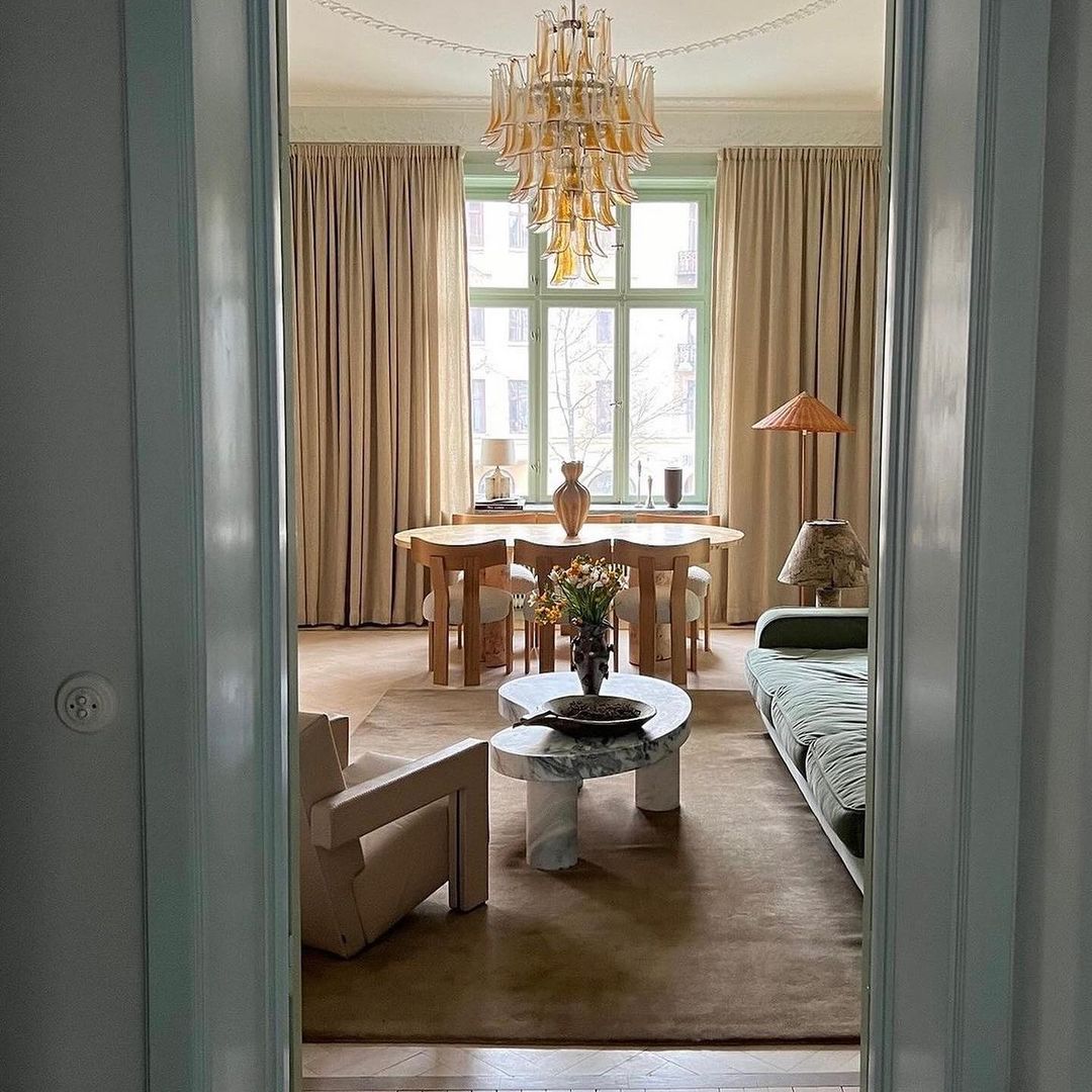 Zinc Postmodern Luxury Petal Glass Metal Chandelier - Lamp Copper