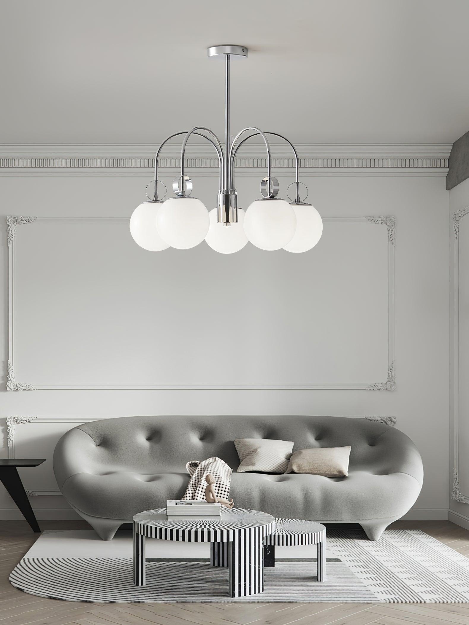Ishaos Elegance Nordic Collection Metal Chandelier - Letslighting