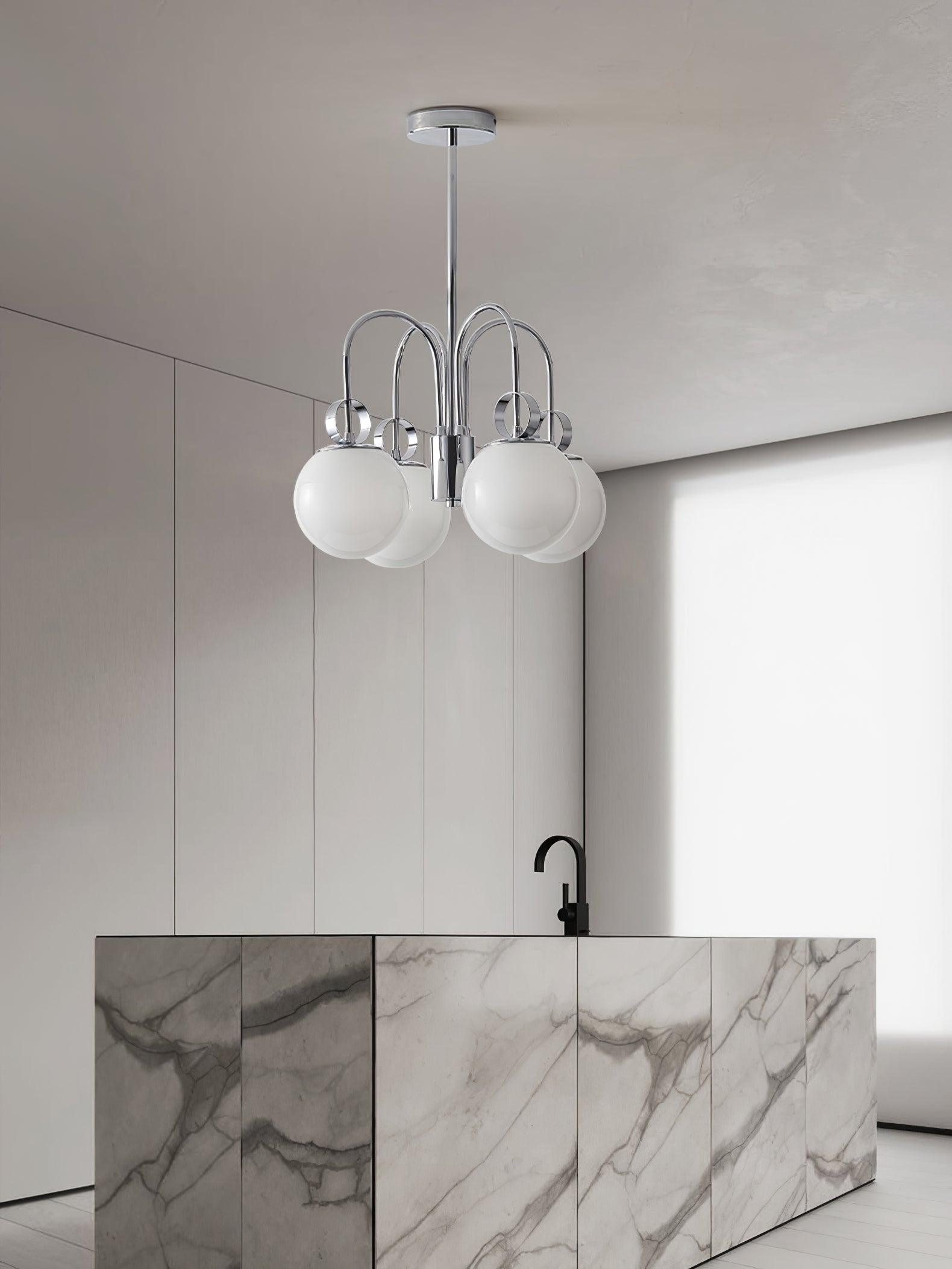 Ishaos Elegance Nordic Collection Metal Chandelier - Letslighting