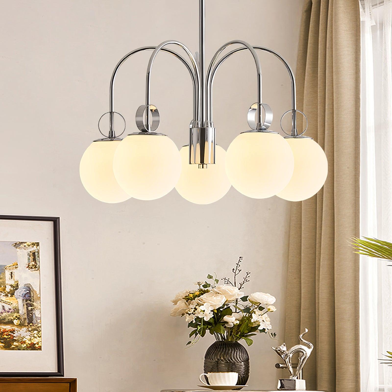 Ishaos Elegance Nordic Collection Metal Chandelier - Letslighting