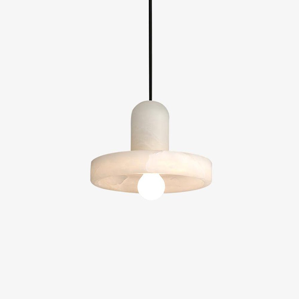 Lyvynos Stacked Alabaster Pendant Light - Letslighting